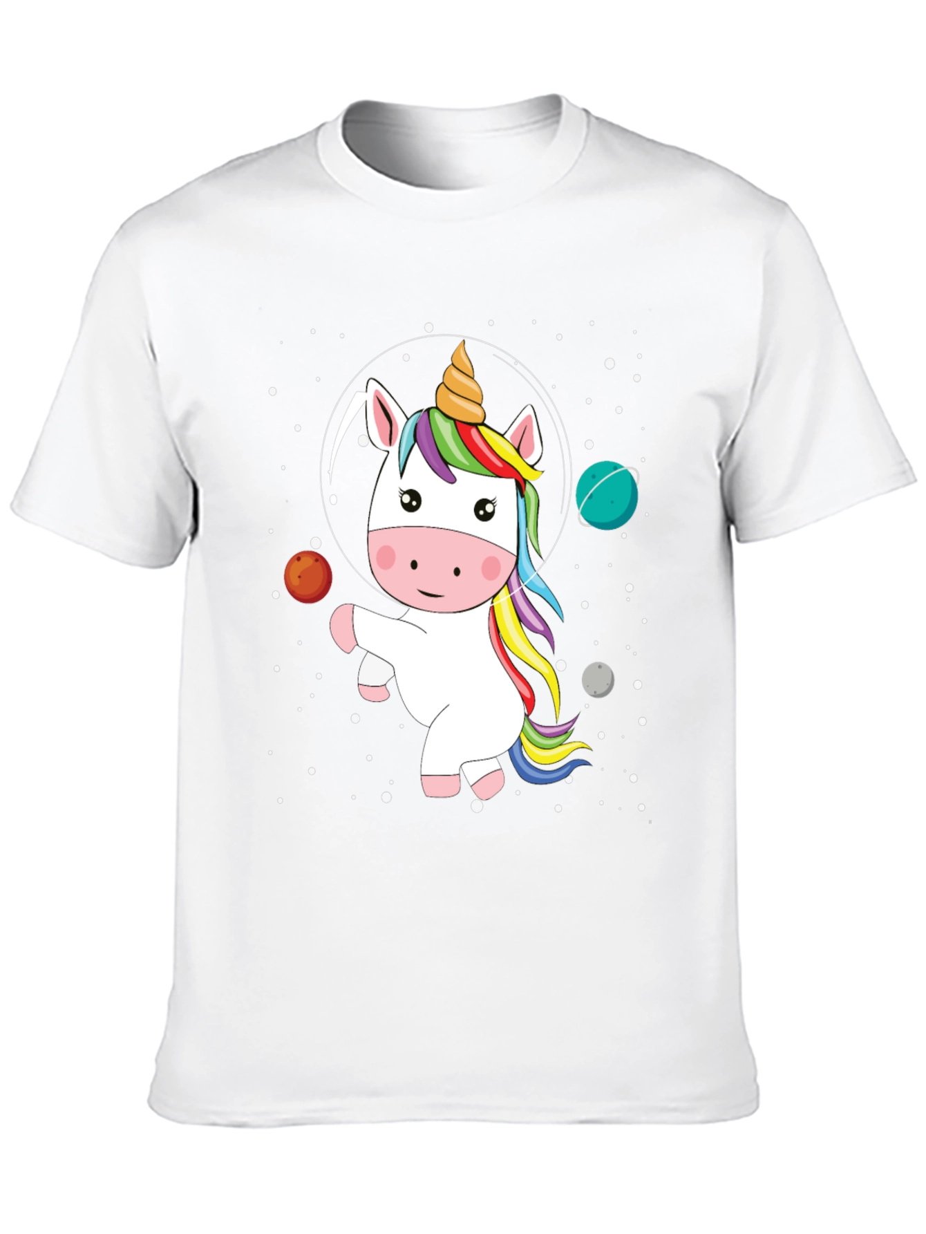 Unicorn in Space Graphic Tee