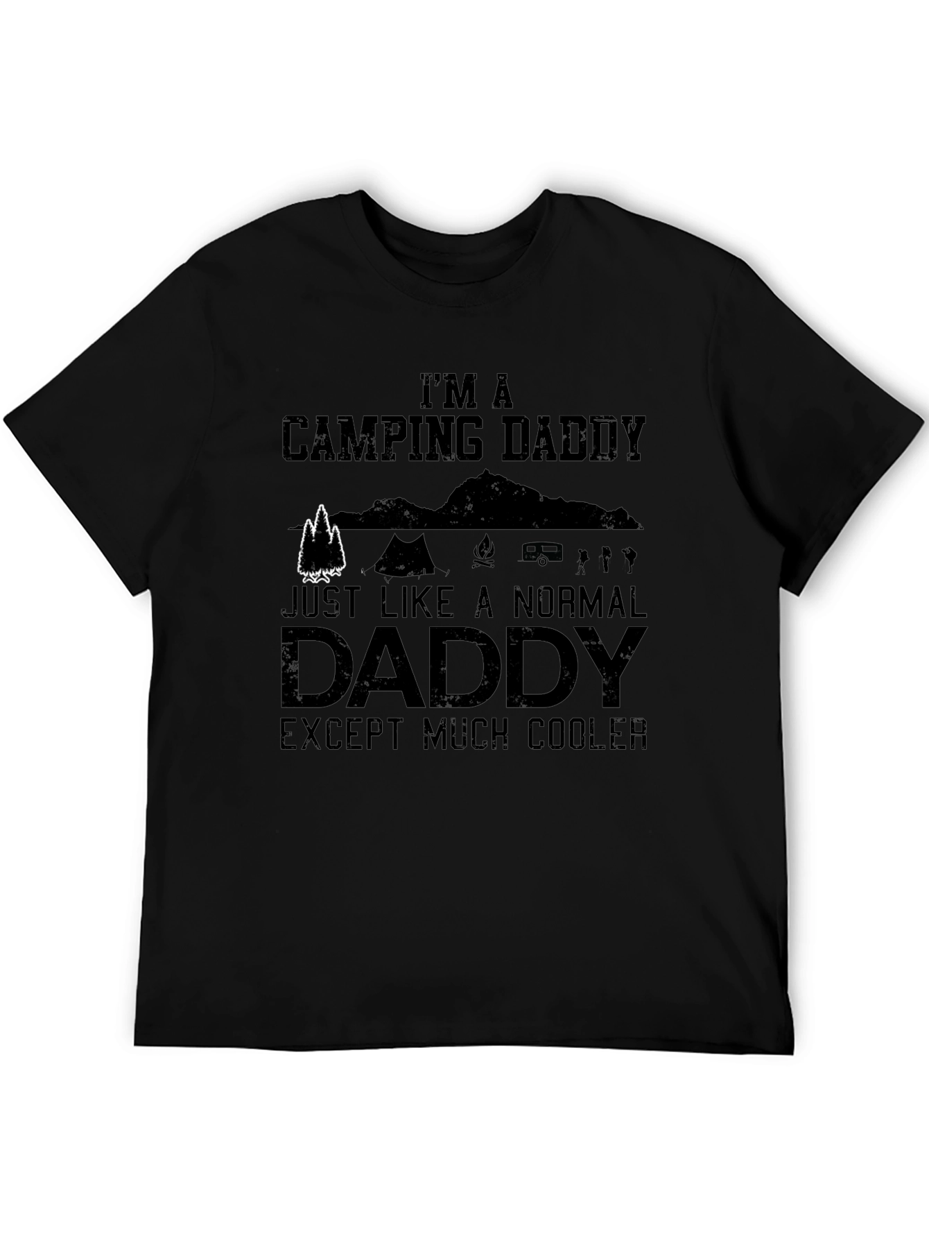 Camping Daddy T-Shirt - Cool Dad Tee
