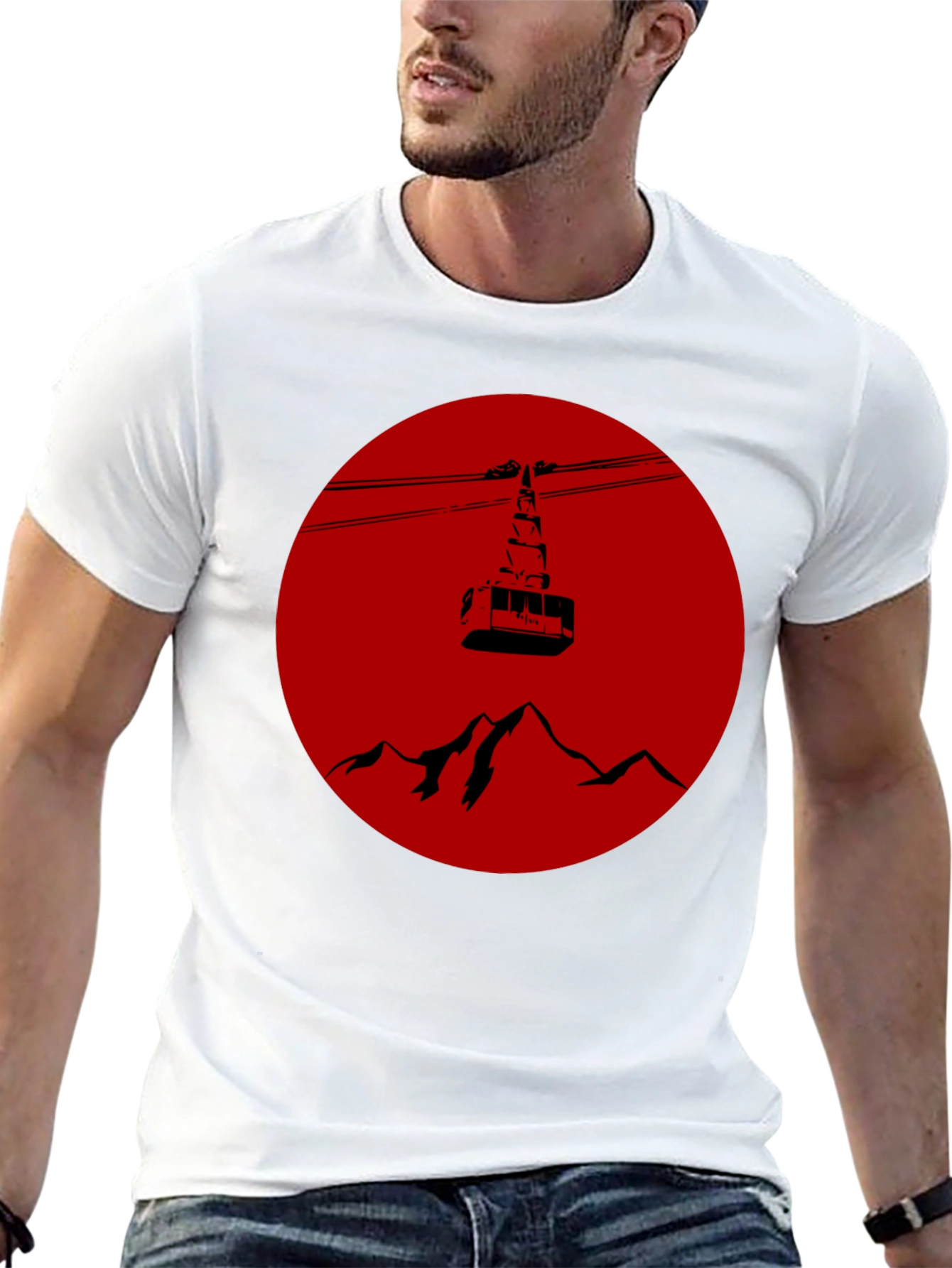 Black Gondola Ride T-Shirt