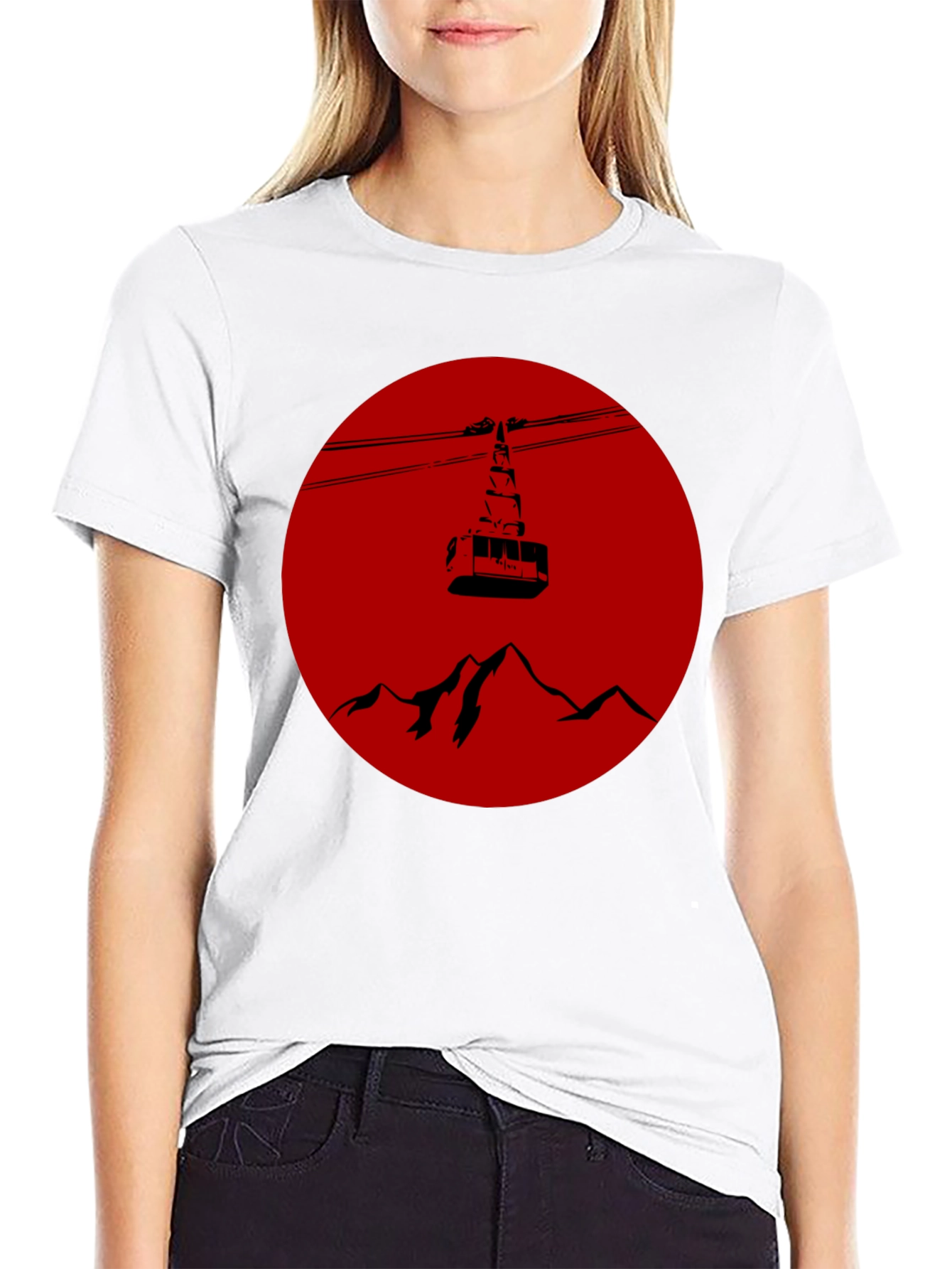 Black Gondola Ride T-Shirt
