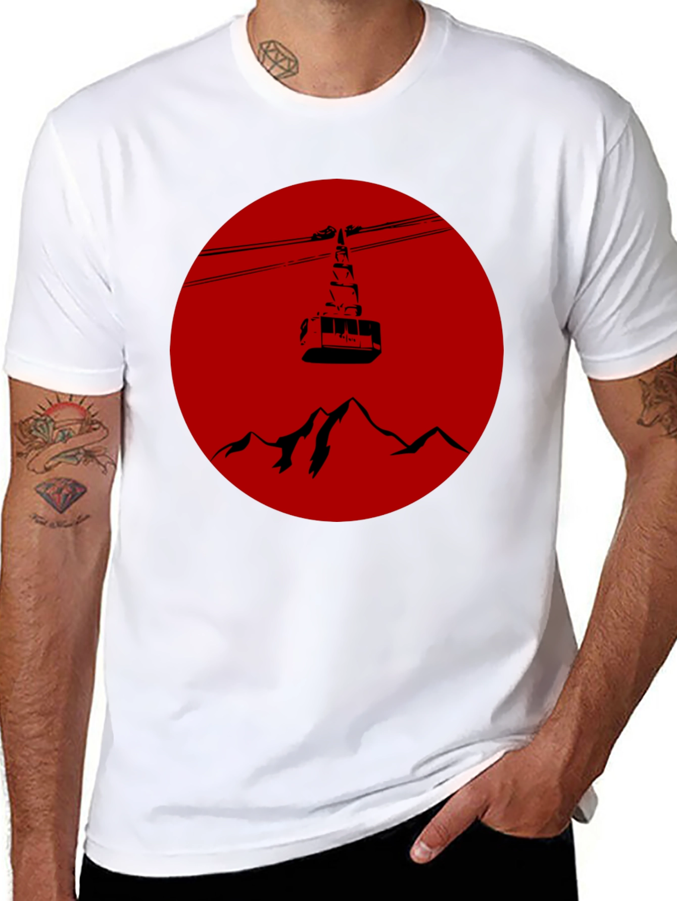 Black Gondola Ride T-Shirt