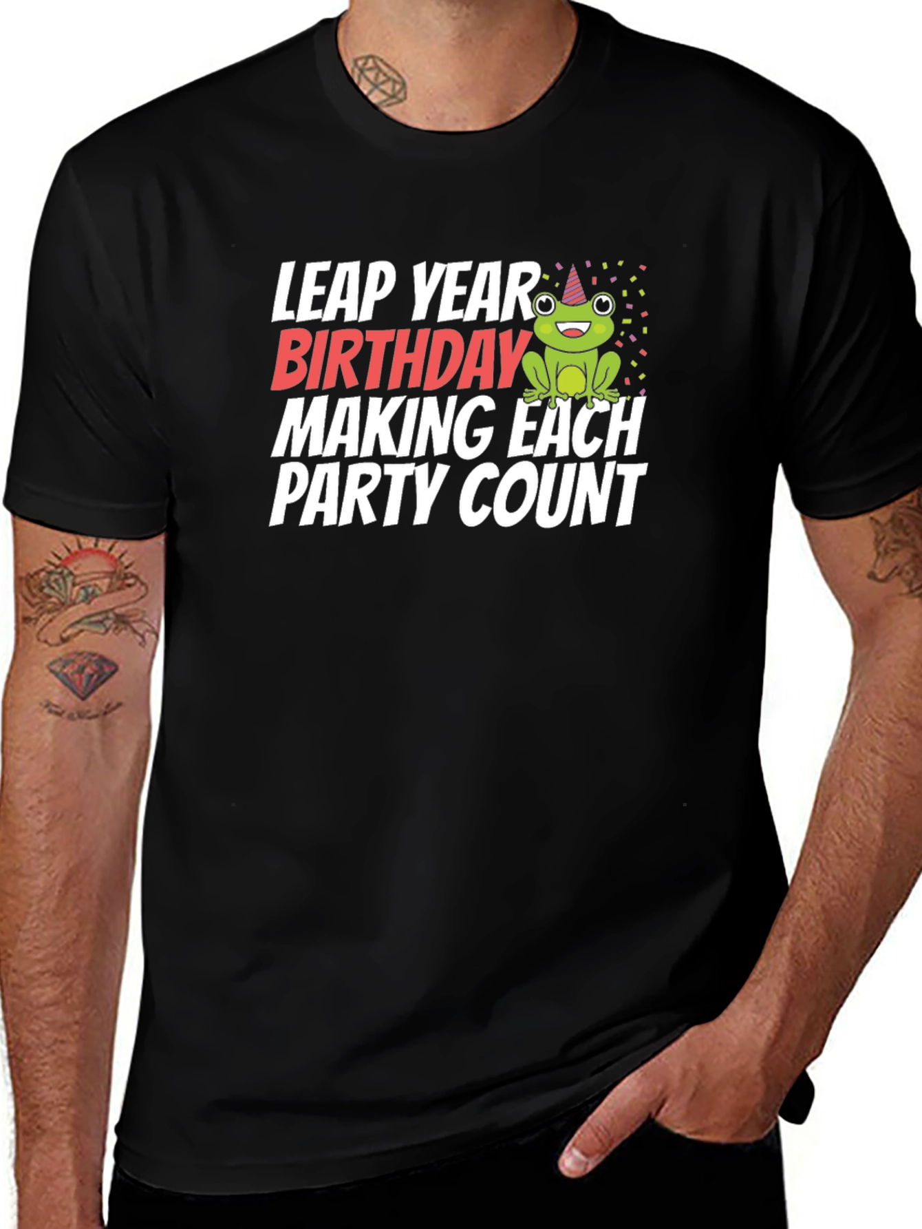 Leap Year Birthday Frog T-Shirt