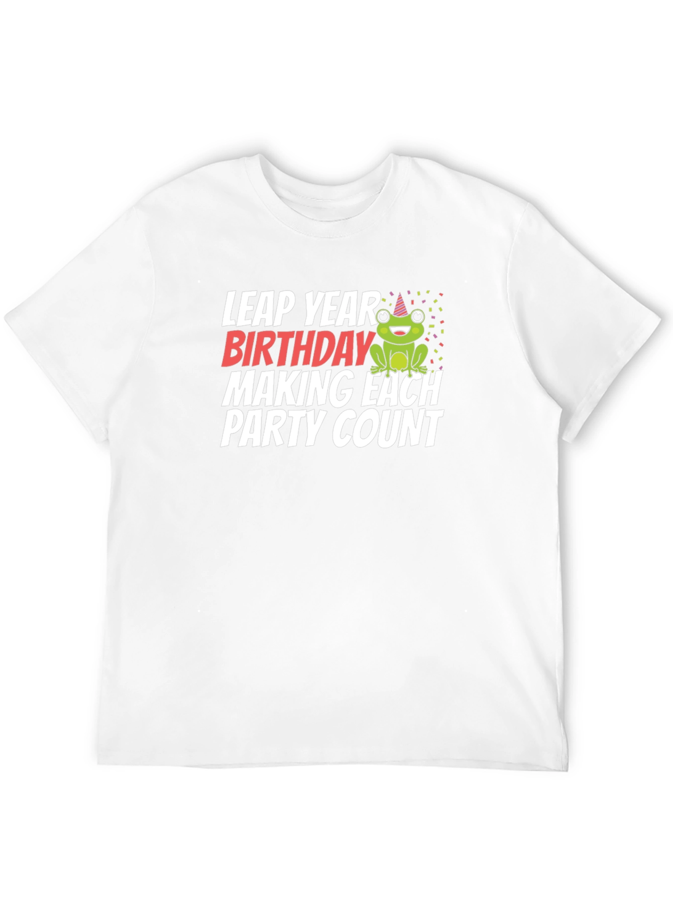 Leap Year Birthday Frog T-Shirt