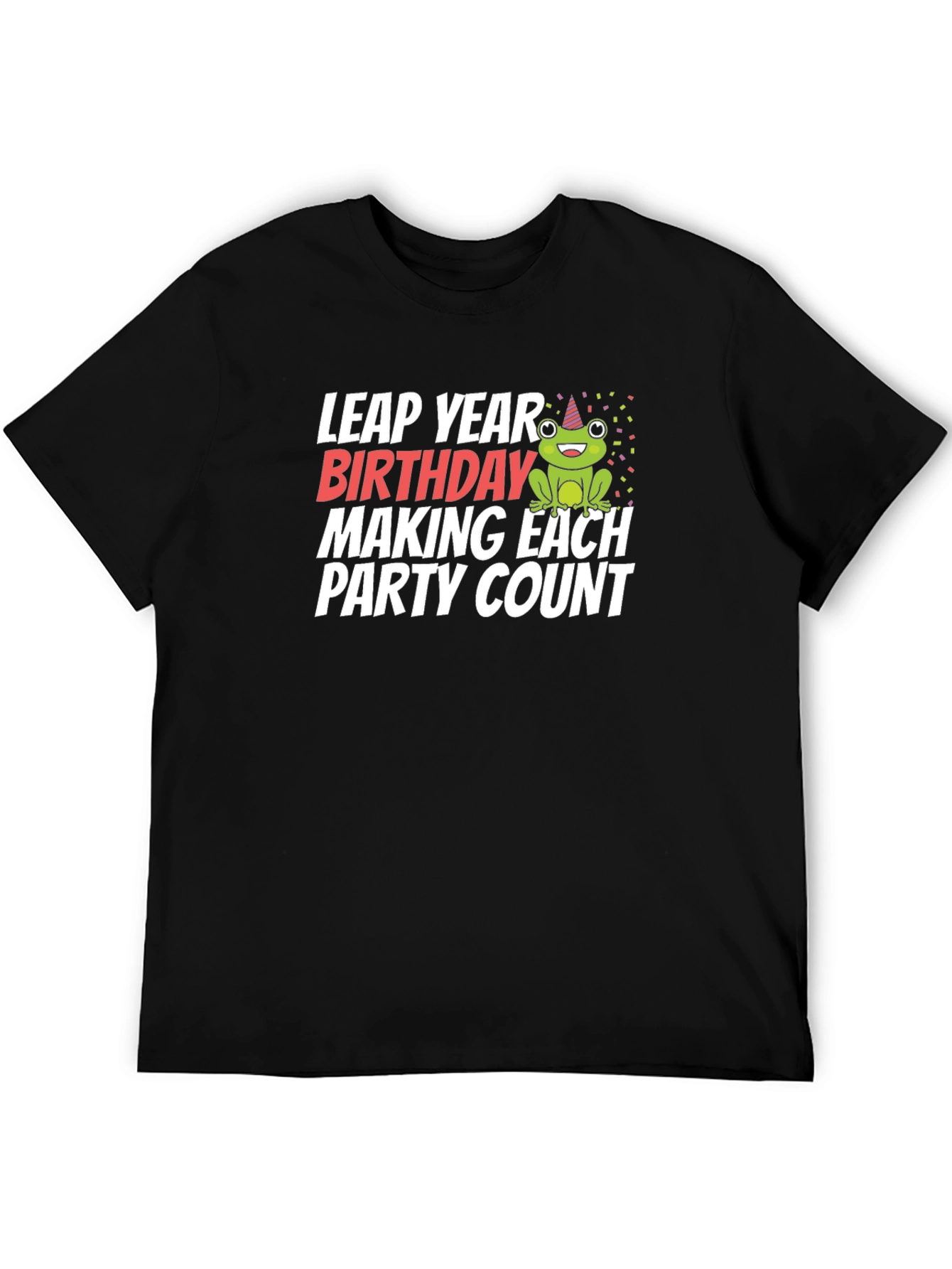 Leap Year Birthday Frog T-Shirt