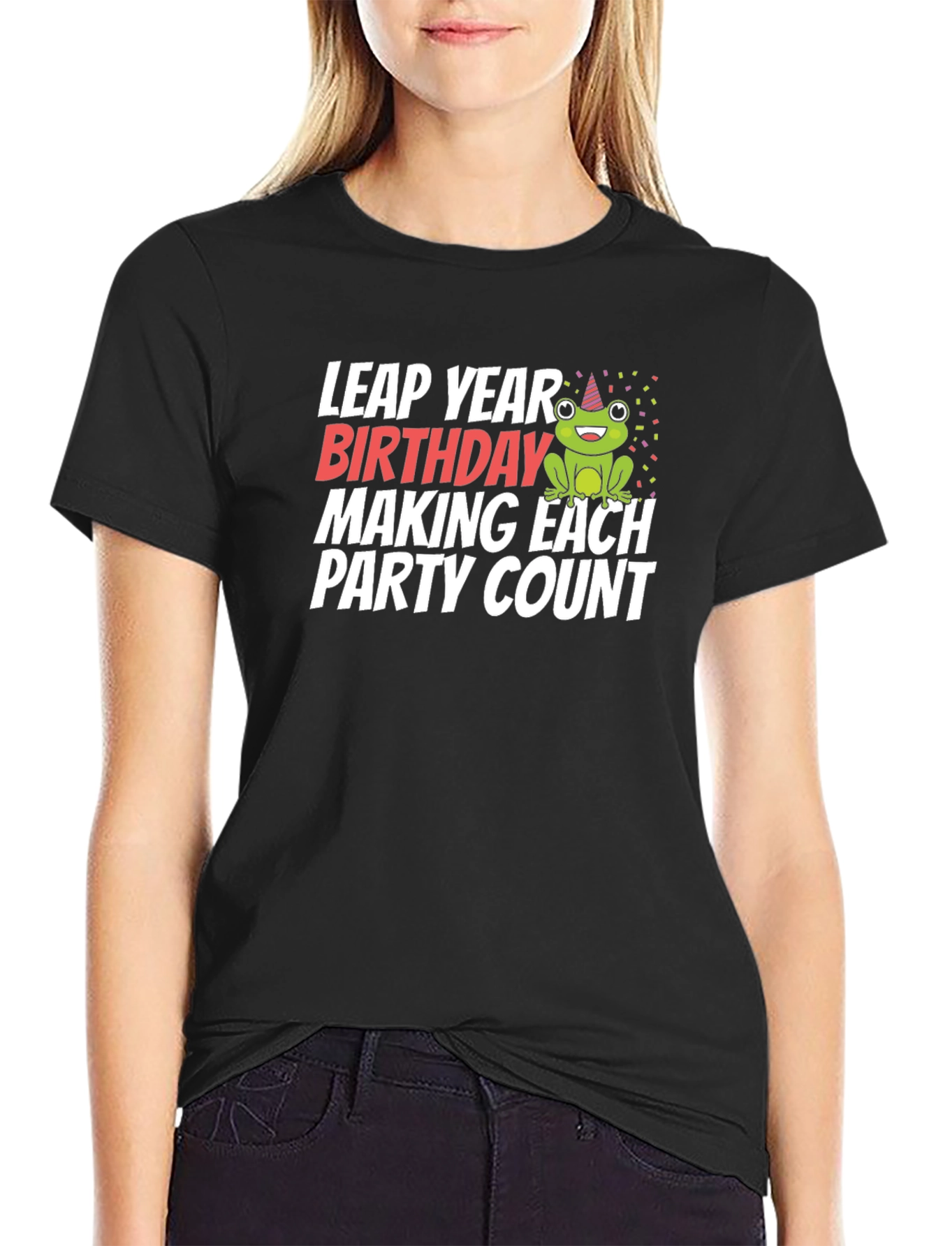Leap Year Birthday Frog T-Shirt