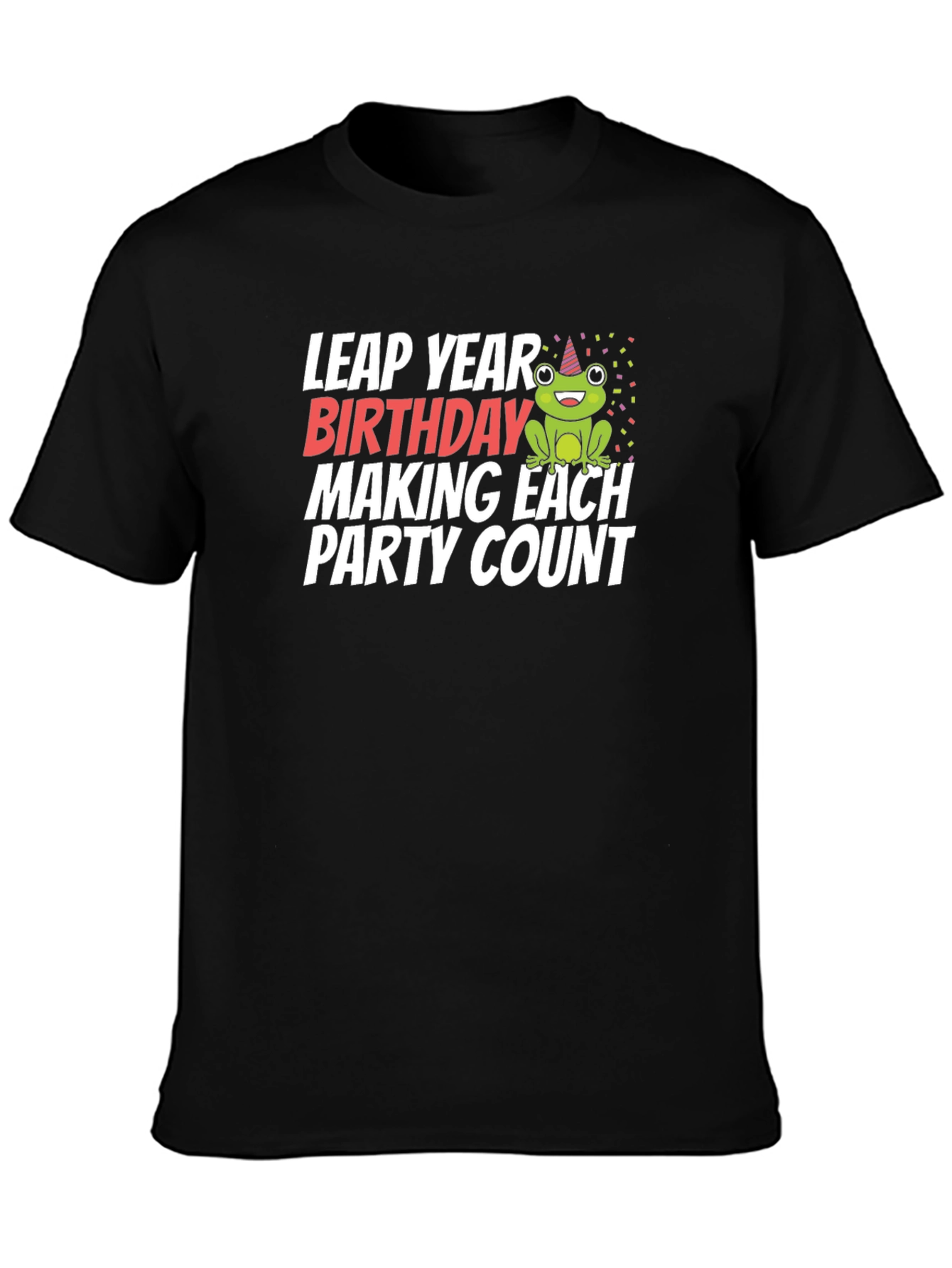 Leap Year Birthday Frog T-Shirt