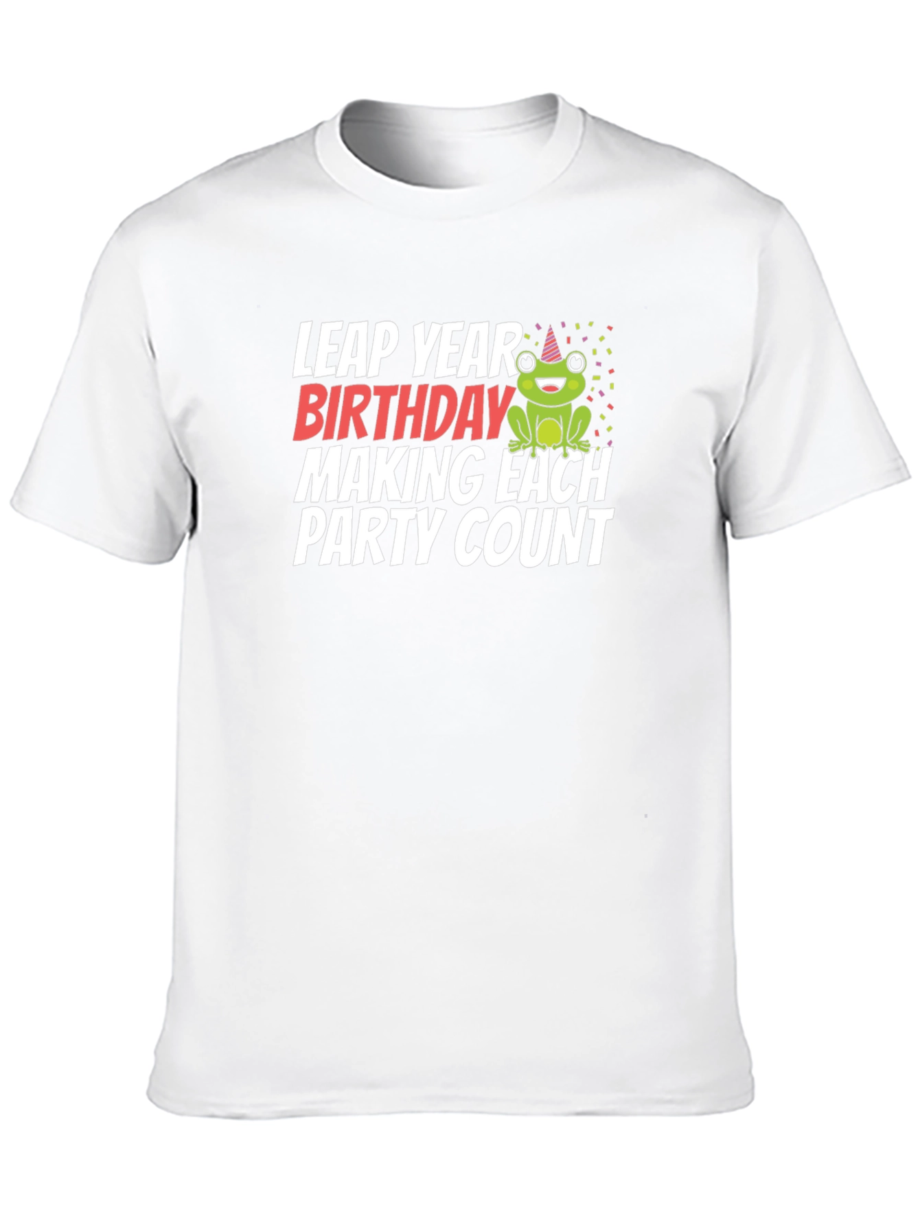 Leap Year Birthday Frog T-Shirt