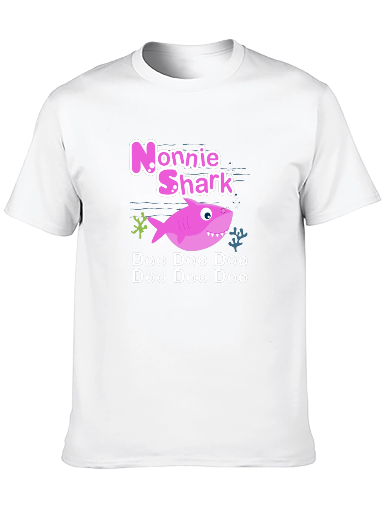 Nonnie Shark Doo Doo T-Shirt - Black