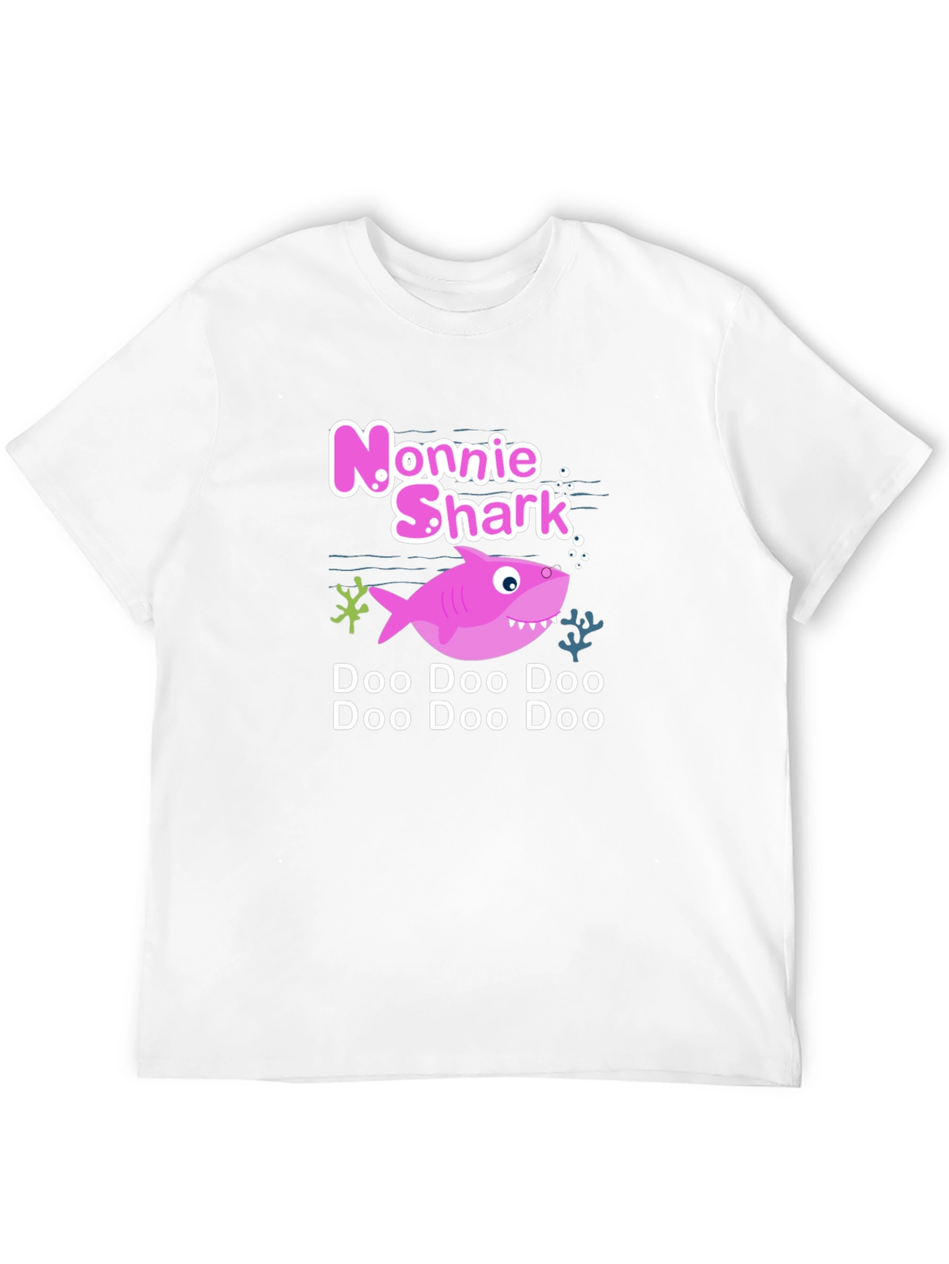 Nonnie Shark Doo Doo T-Shirt - Black