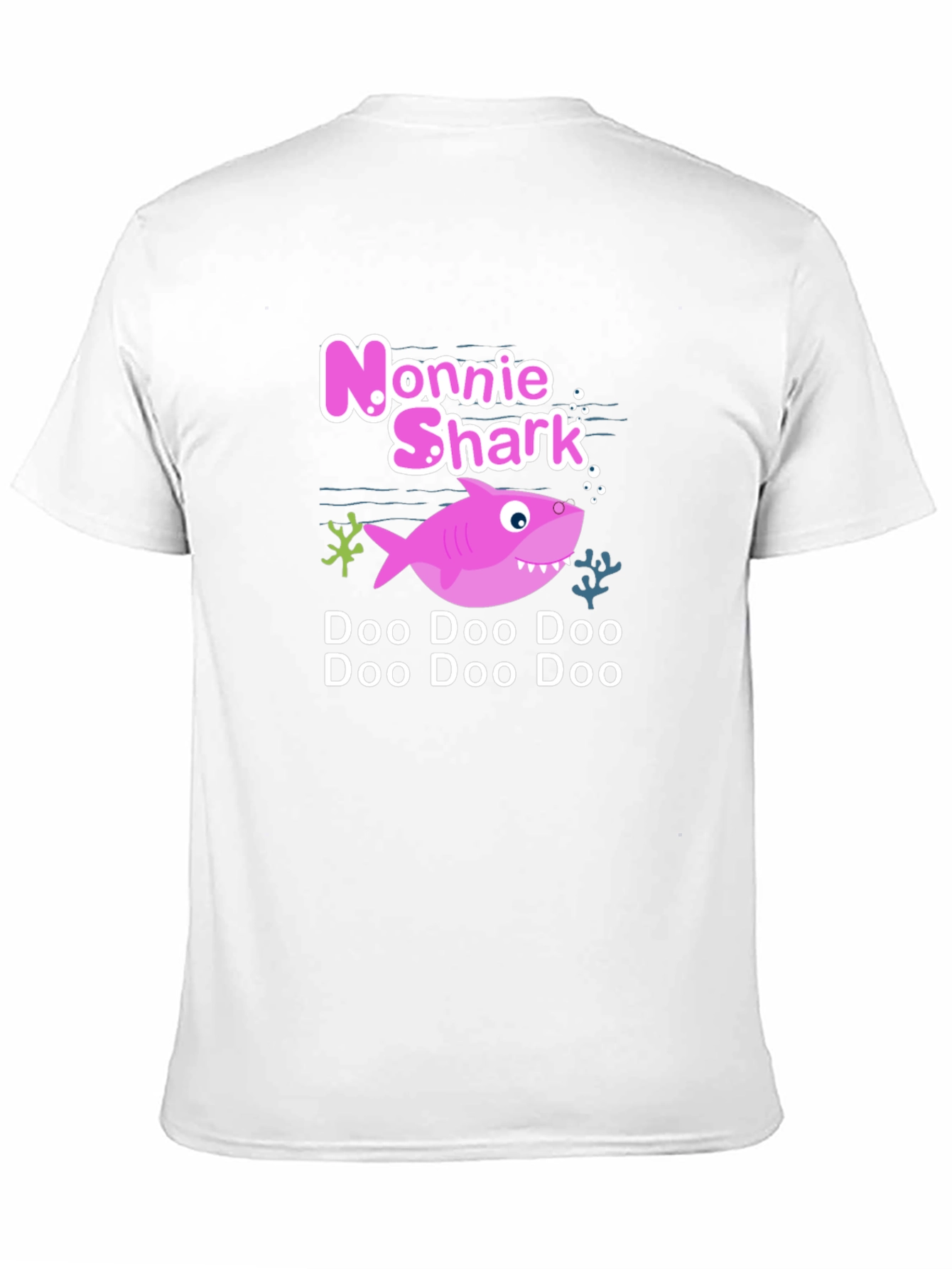 Nonnie Shark Doo Doo T-Shirt - Black