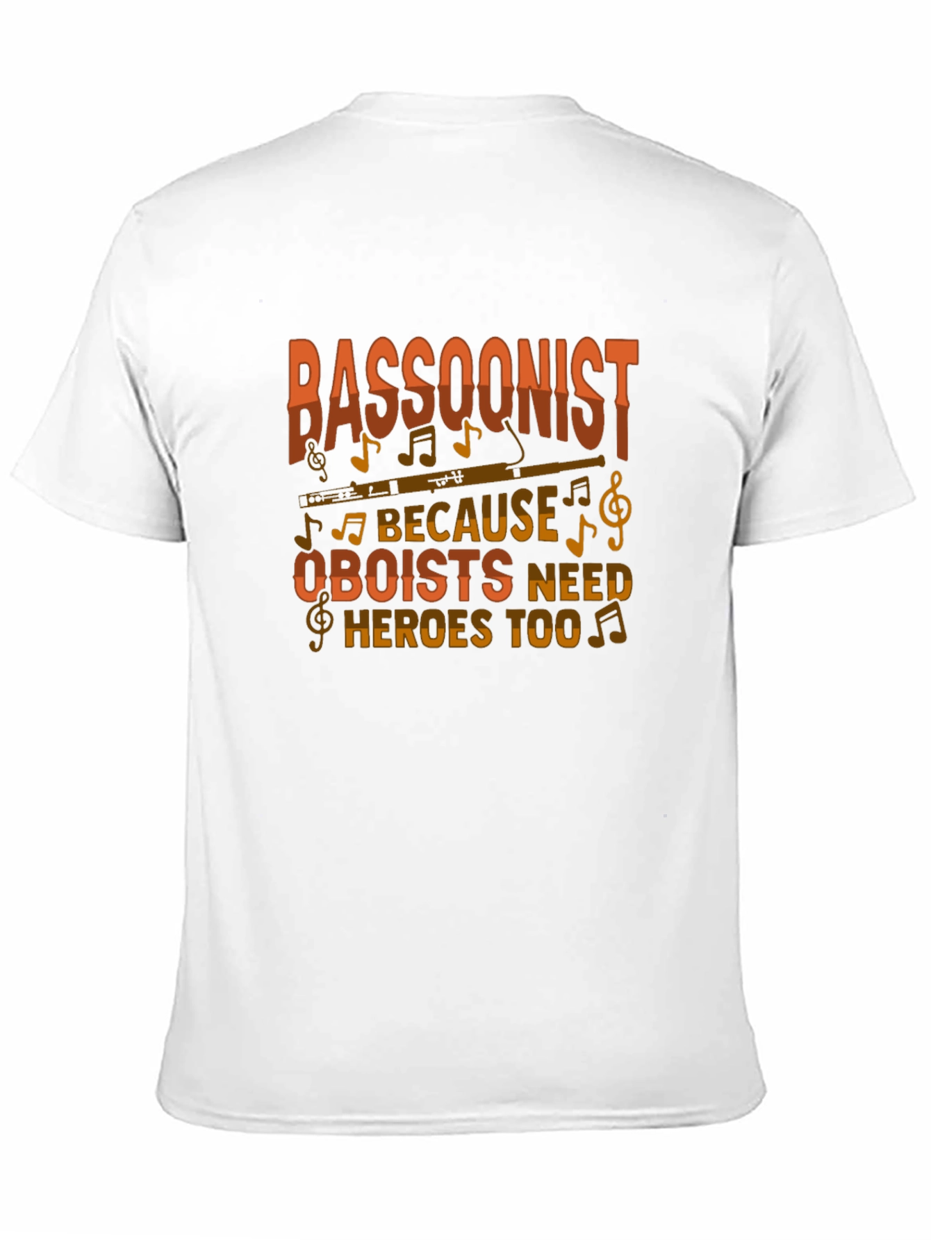 Bassoonist Oboist Heroes Graphic Tee