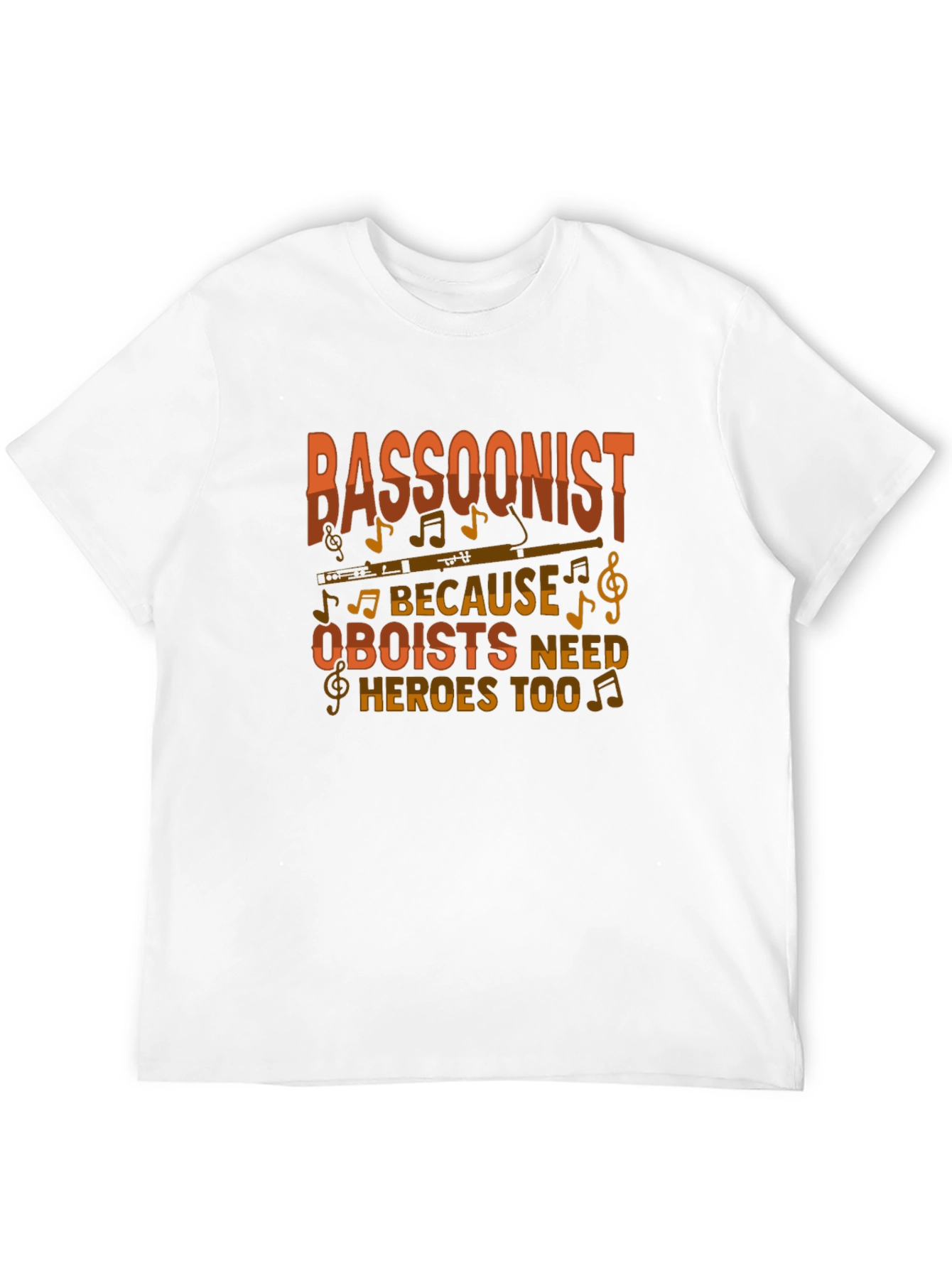 Bassoonist Oboist Heroes Graphic Tee