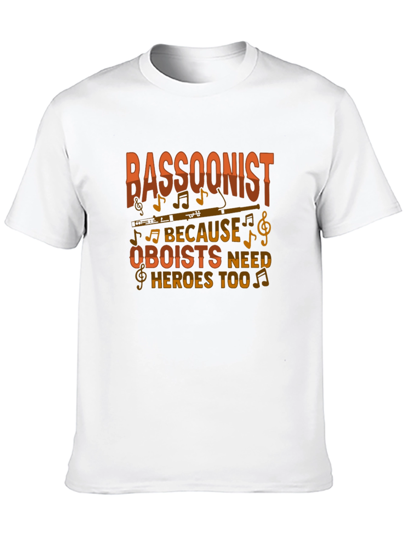 Bassoonist Oboist Heroes Graphic Tee