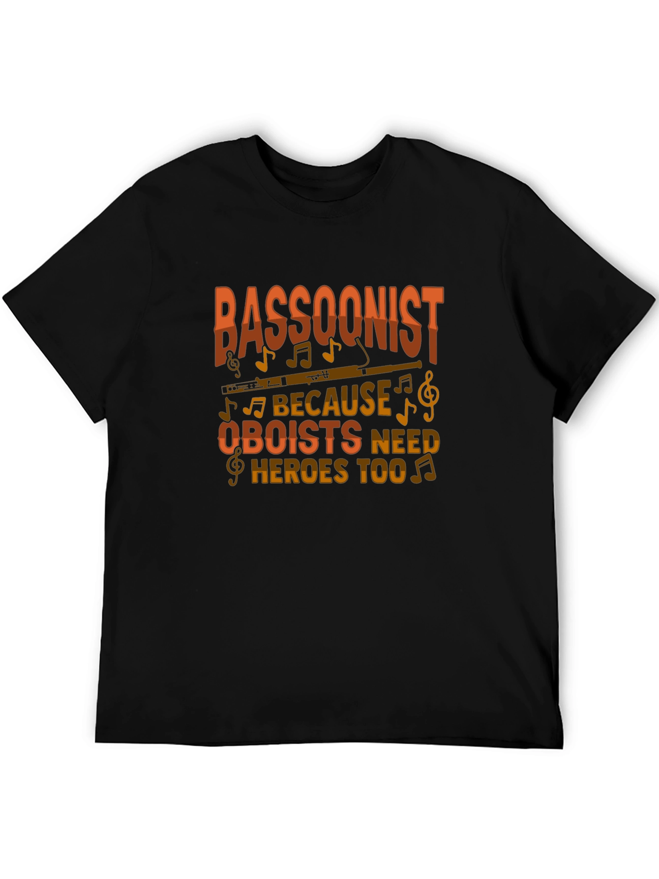 Bassoonist Oboist Heroes Graphic Tee