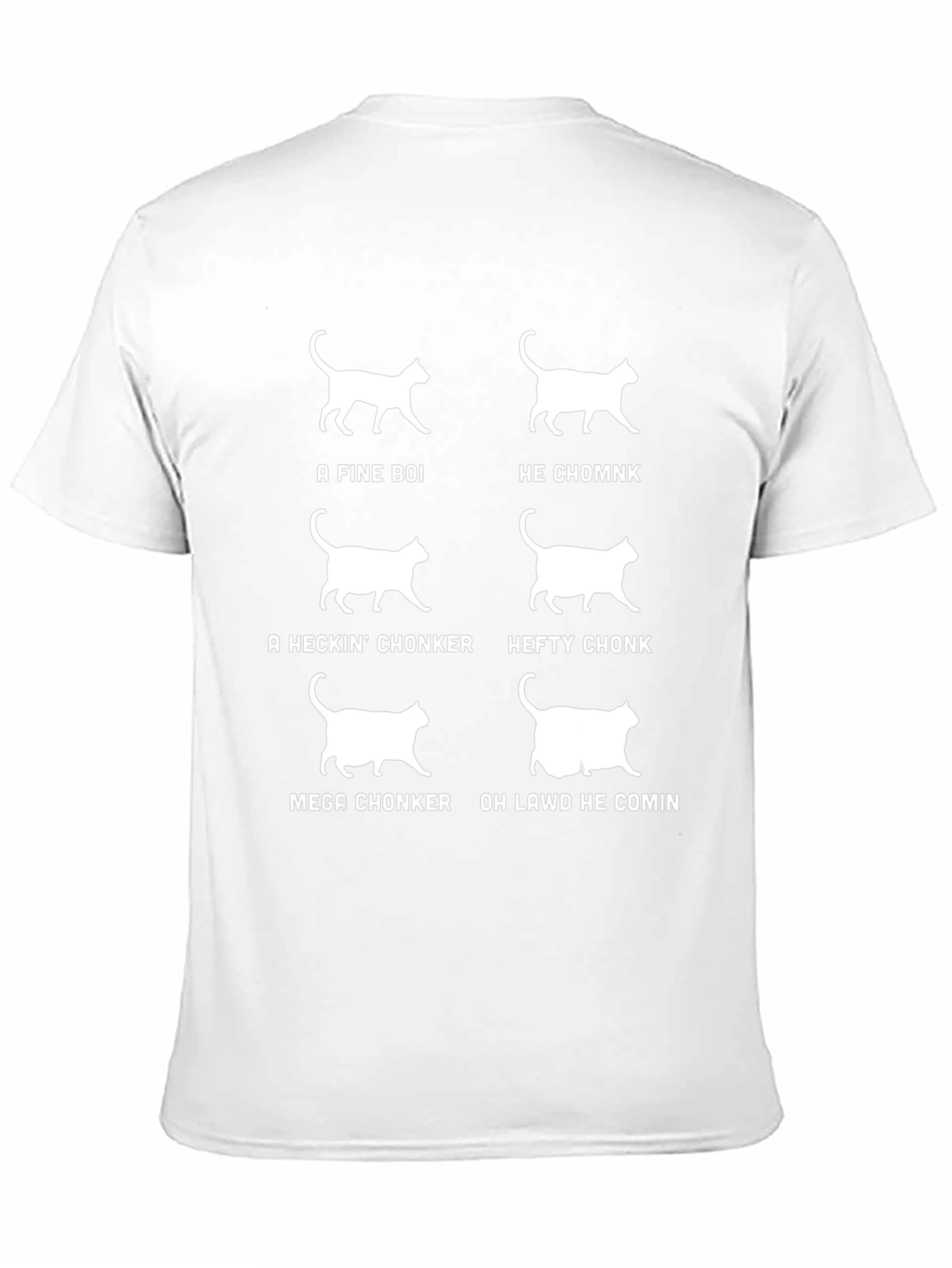 Funny Cat Chonk Scale T-Shirt - Cat Lover Gift