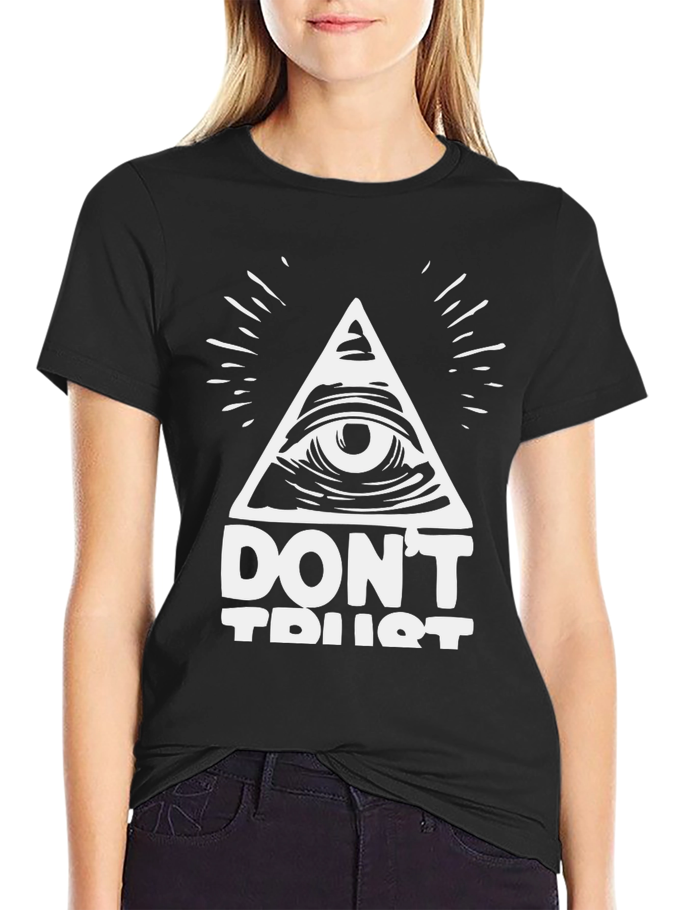 Illuminati Eye T-Shirt - Dont Trust