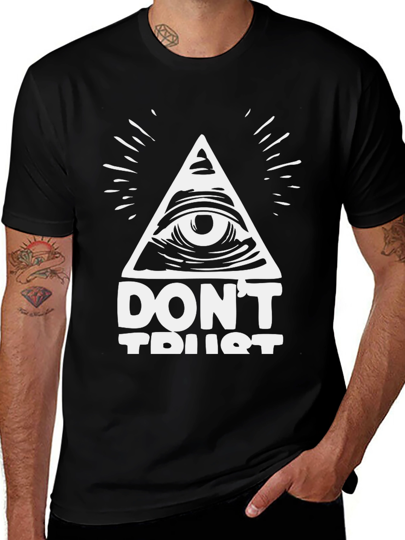 Illuminati Eye T-Shirt - Dont Trust