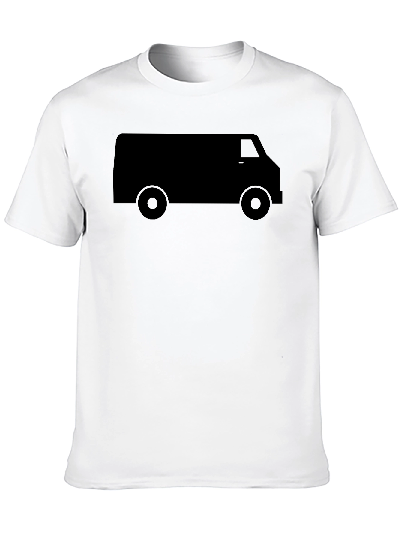 Black Van Graphic T-Shirt - Classic Style