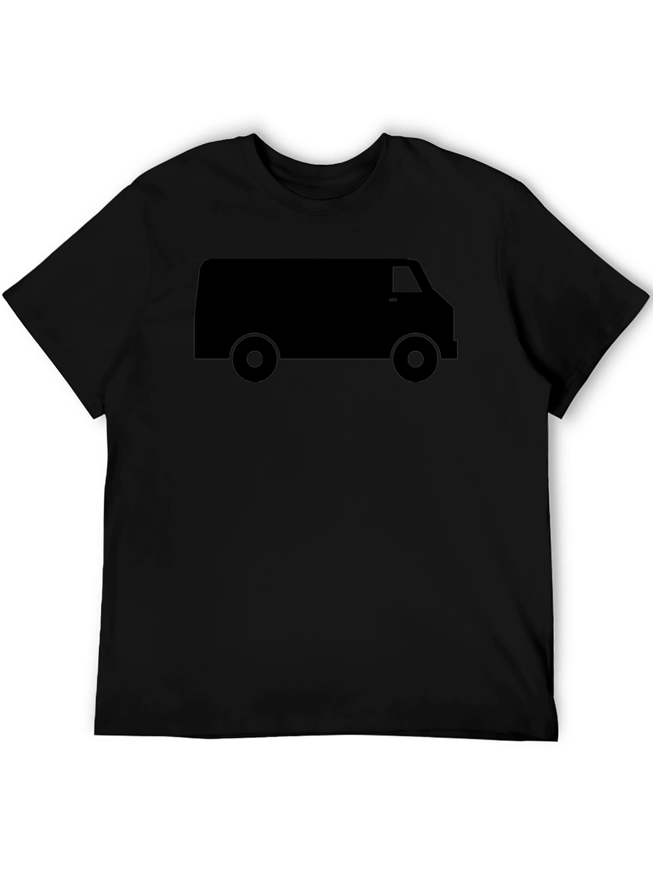 Black Van Graphic T-Shirt - Classic Style