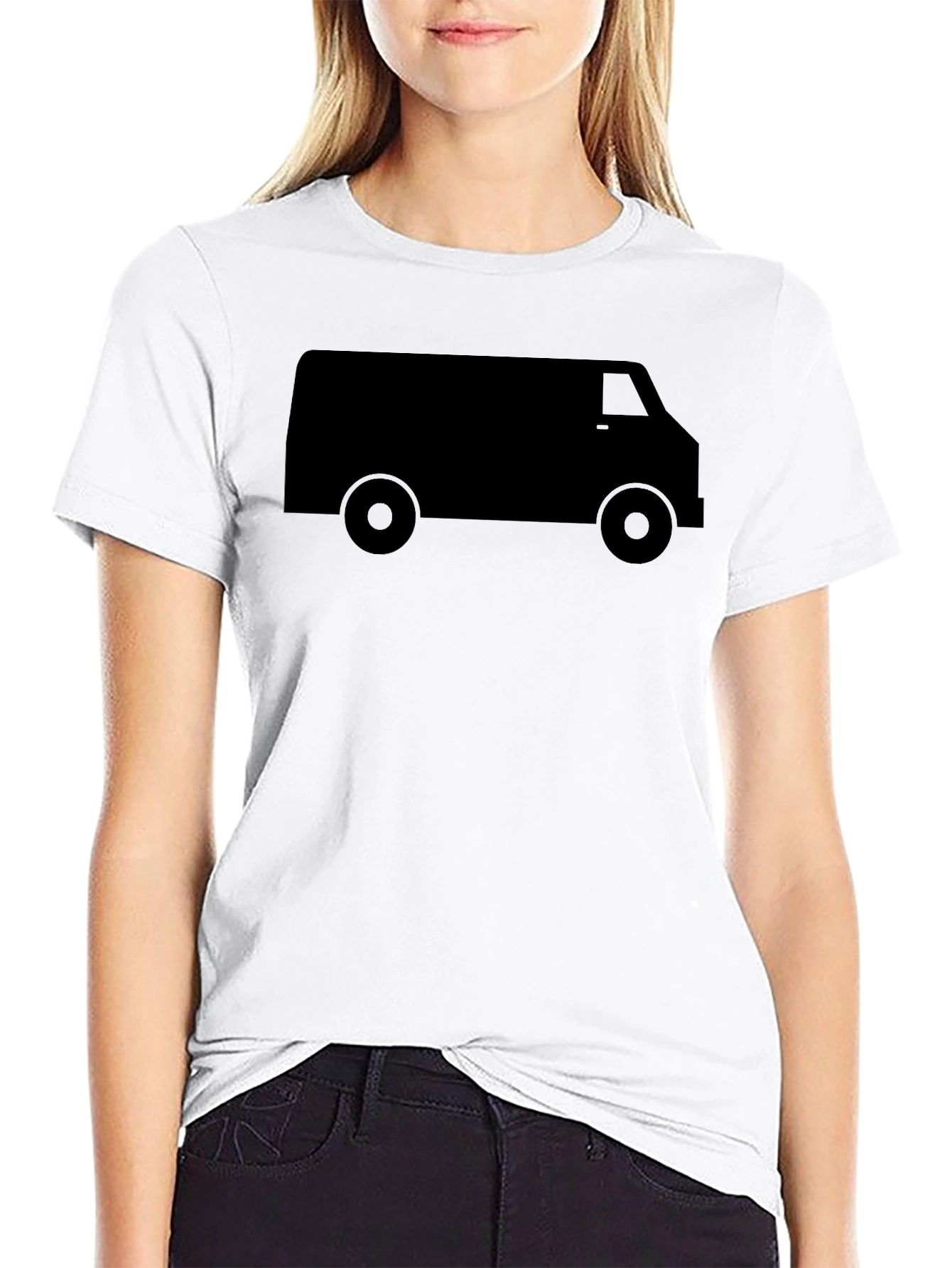 Black Van Graphic T-Shirt - Classic Style