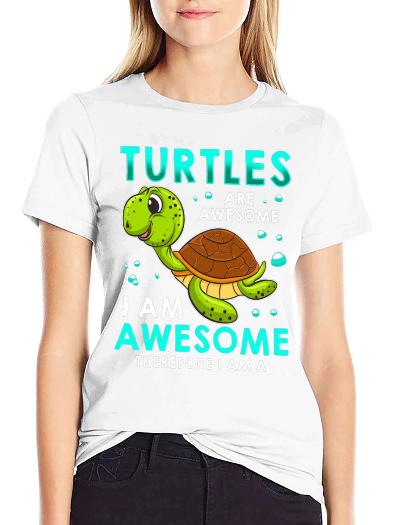 Awesome Turtles Graphic T-Shirt
