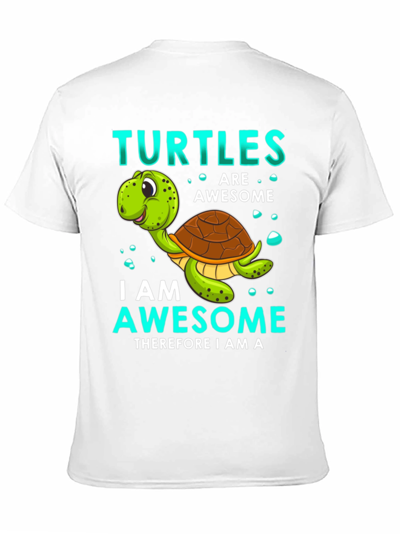 Awesome Turtles Graphic T-Shirt