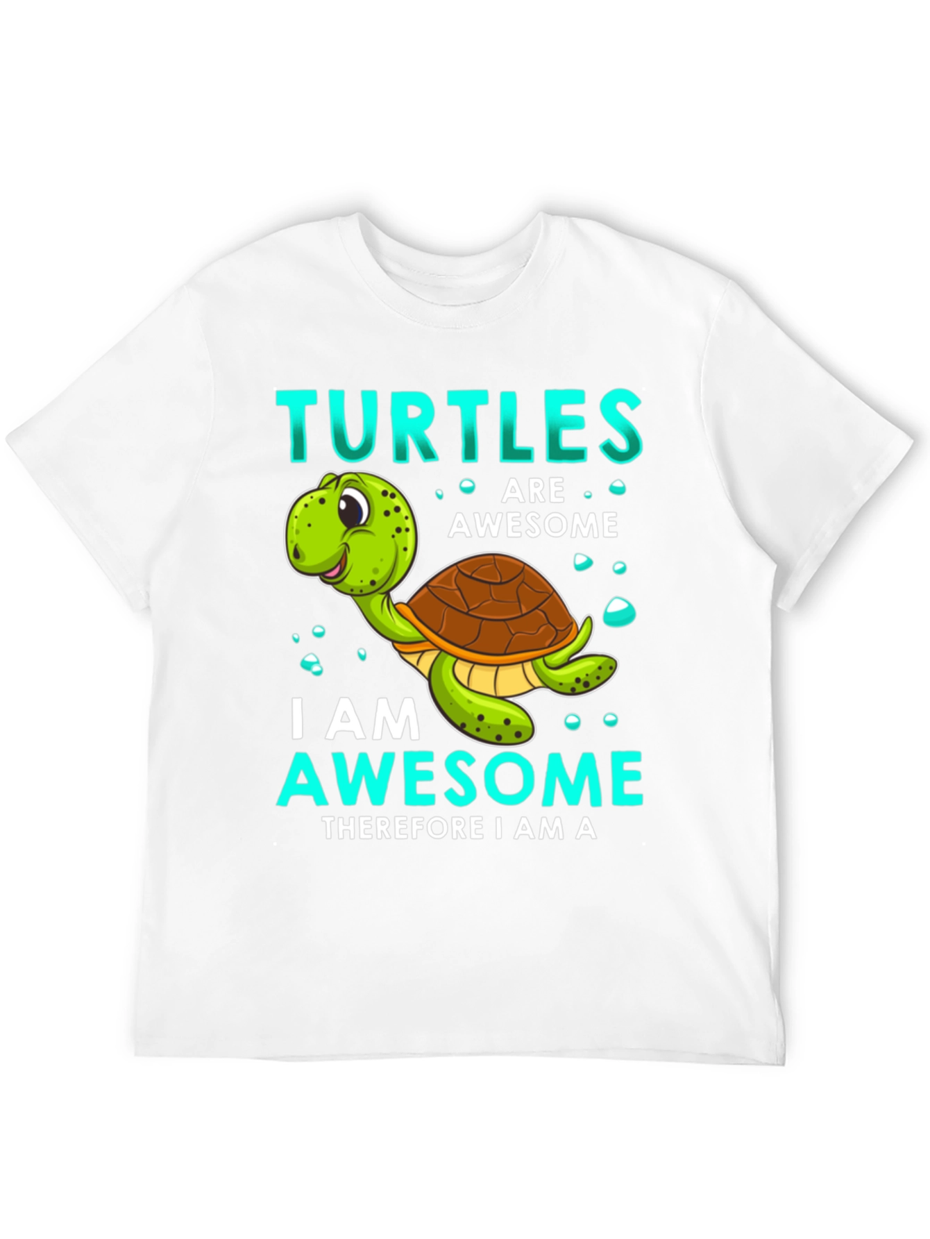 Awesome Turtles Graphic T-Shirt