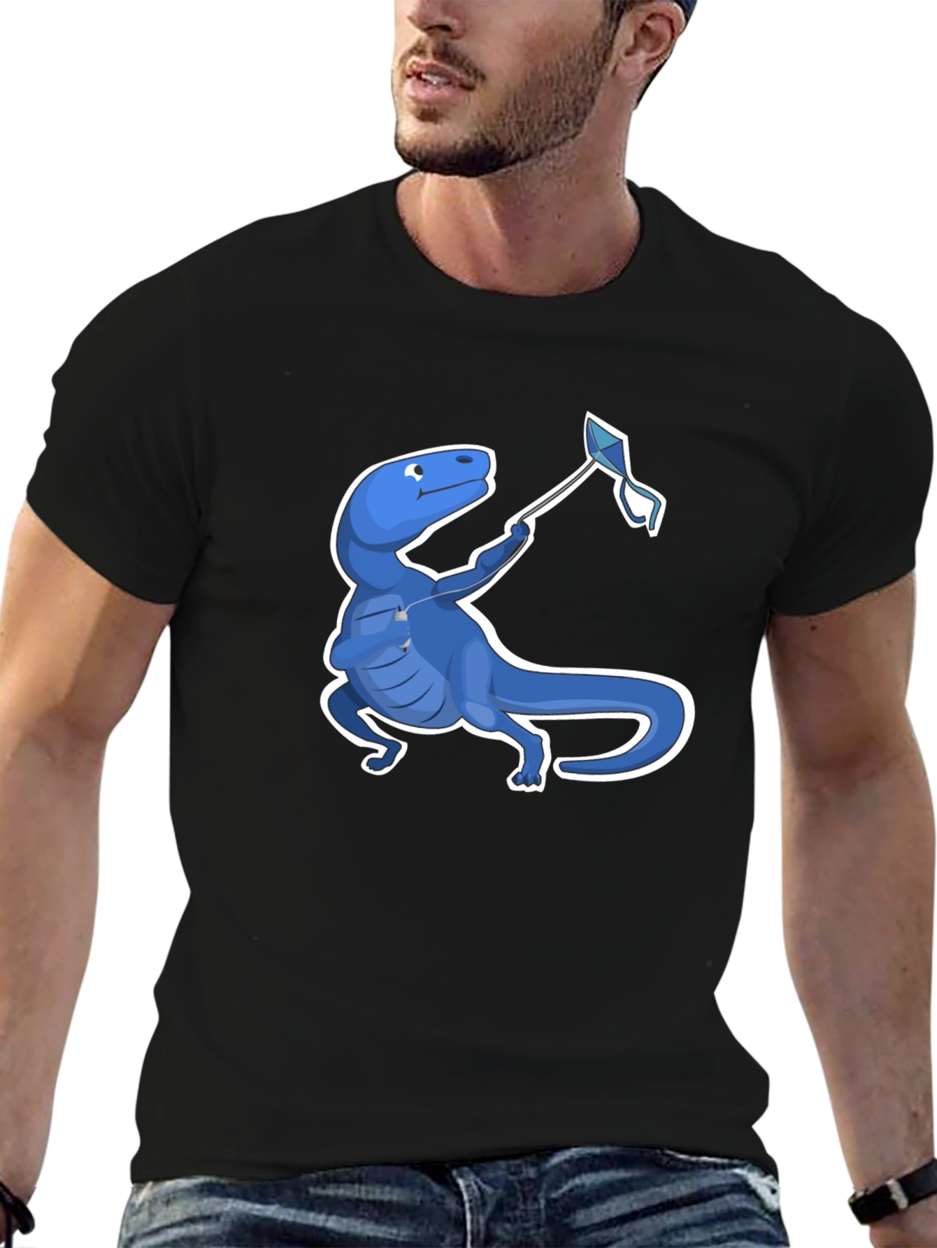 Dino Kite T-Shirt - Fun Casual Wear