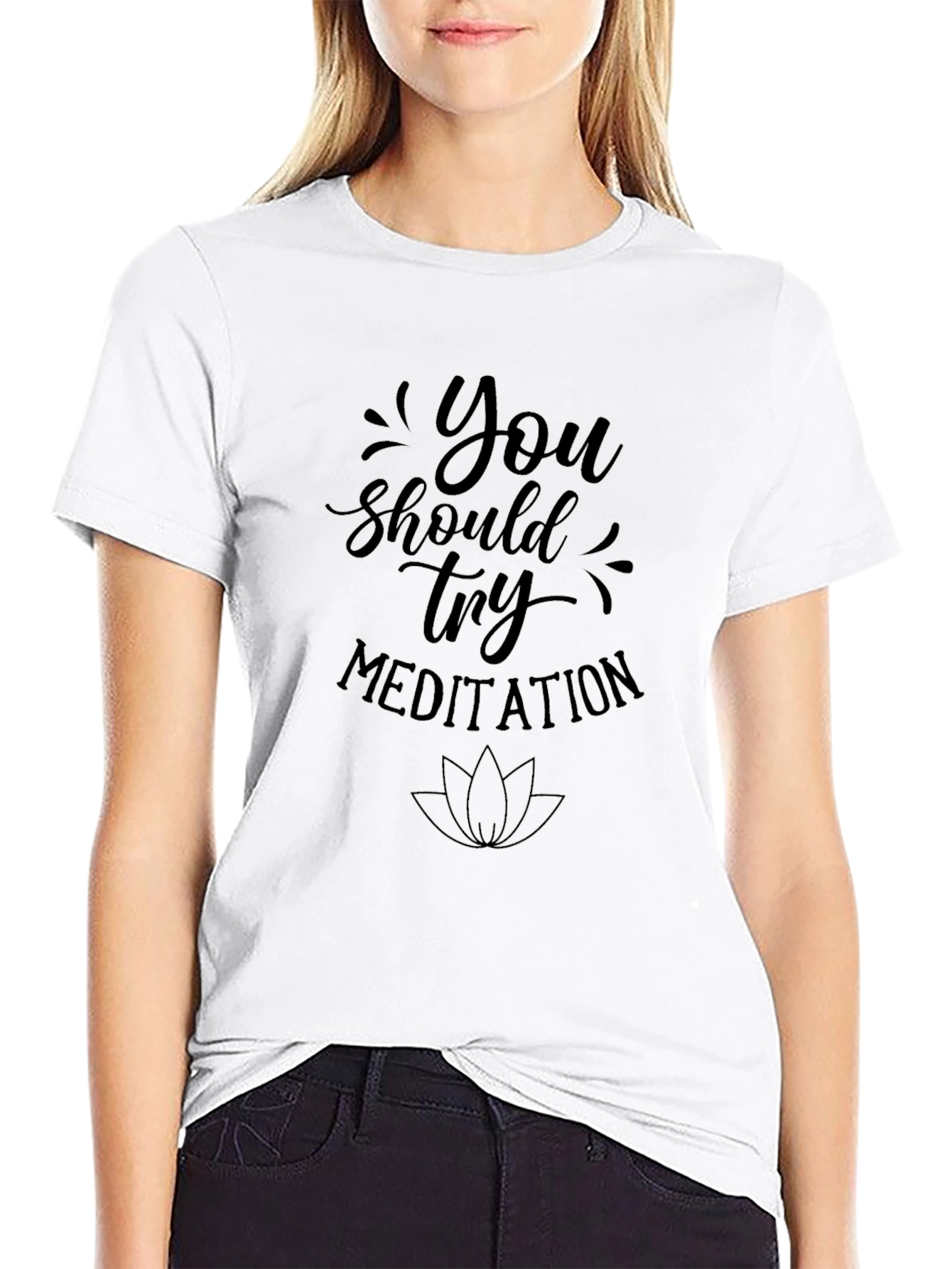 Meditation Tee: You Should Try It! Comfort Fit