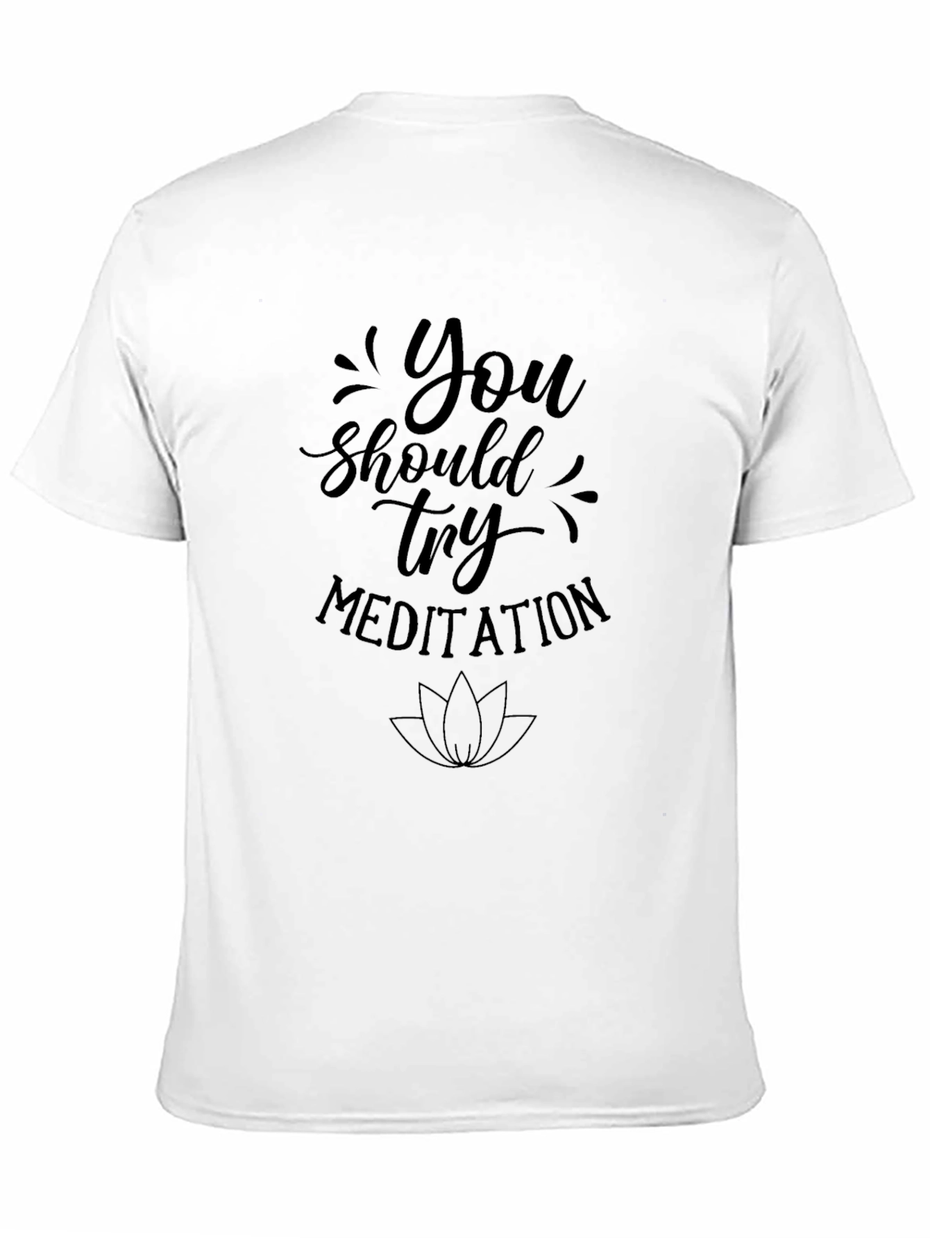 Meditation Tee: You Should Try It! Comfort Fit