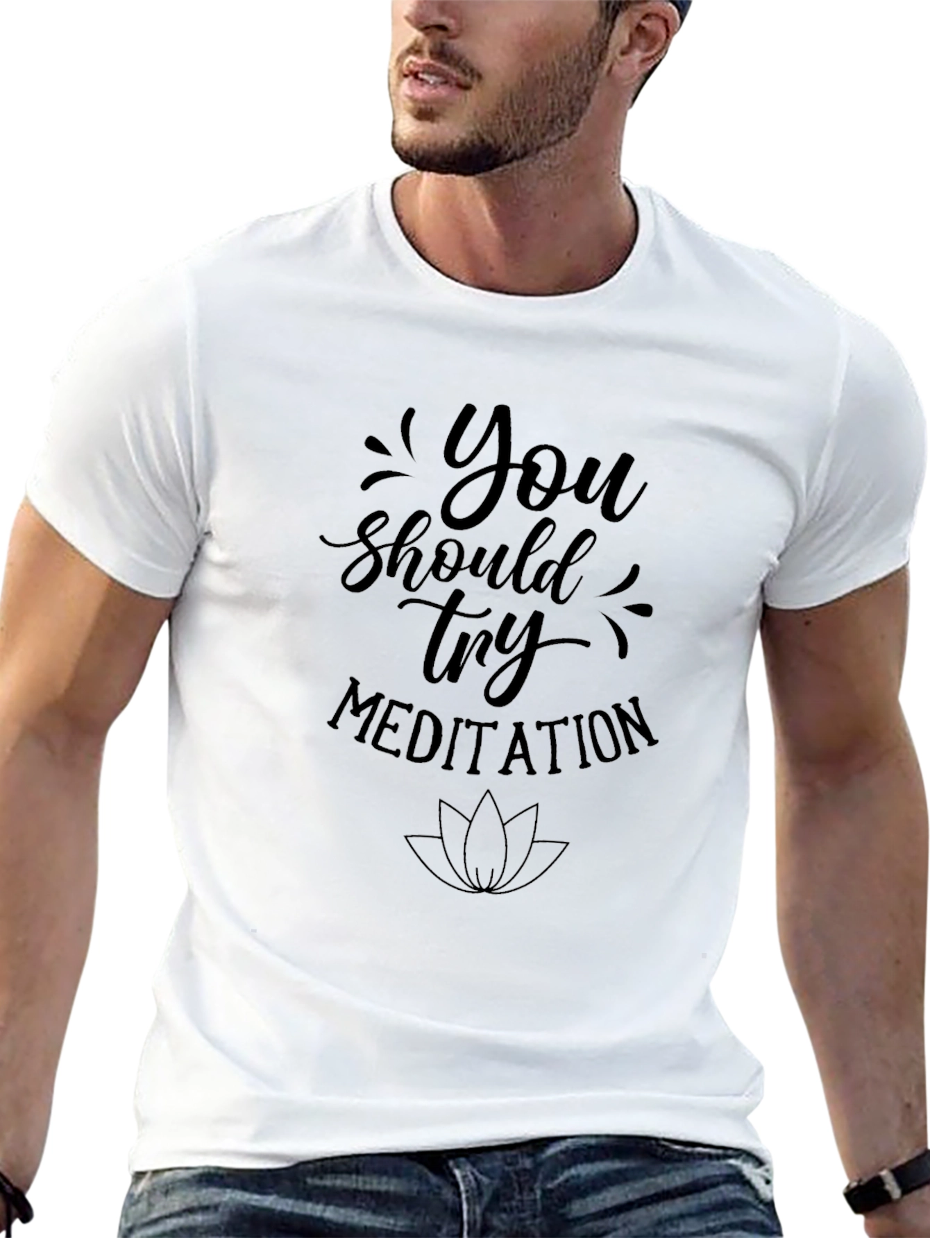 Meditation Tee: You Should Try It! Comfort Fit