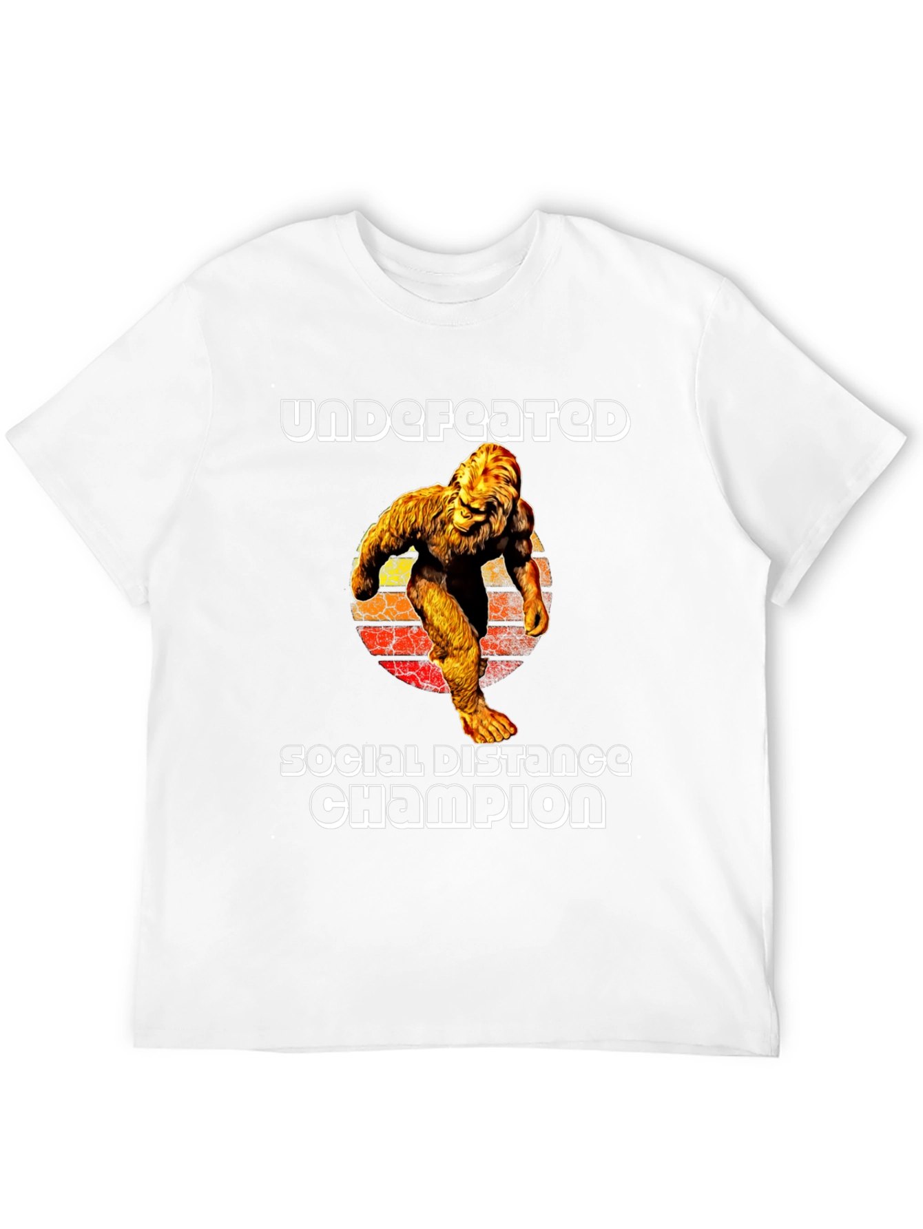 Undefeated Social Distance Champion T-Shirt