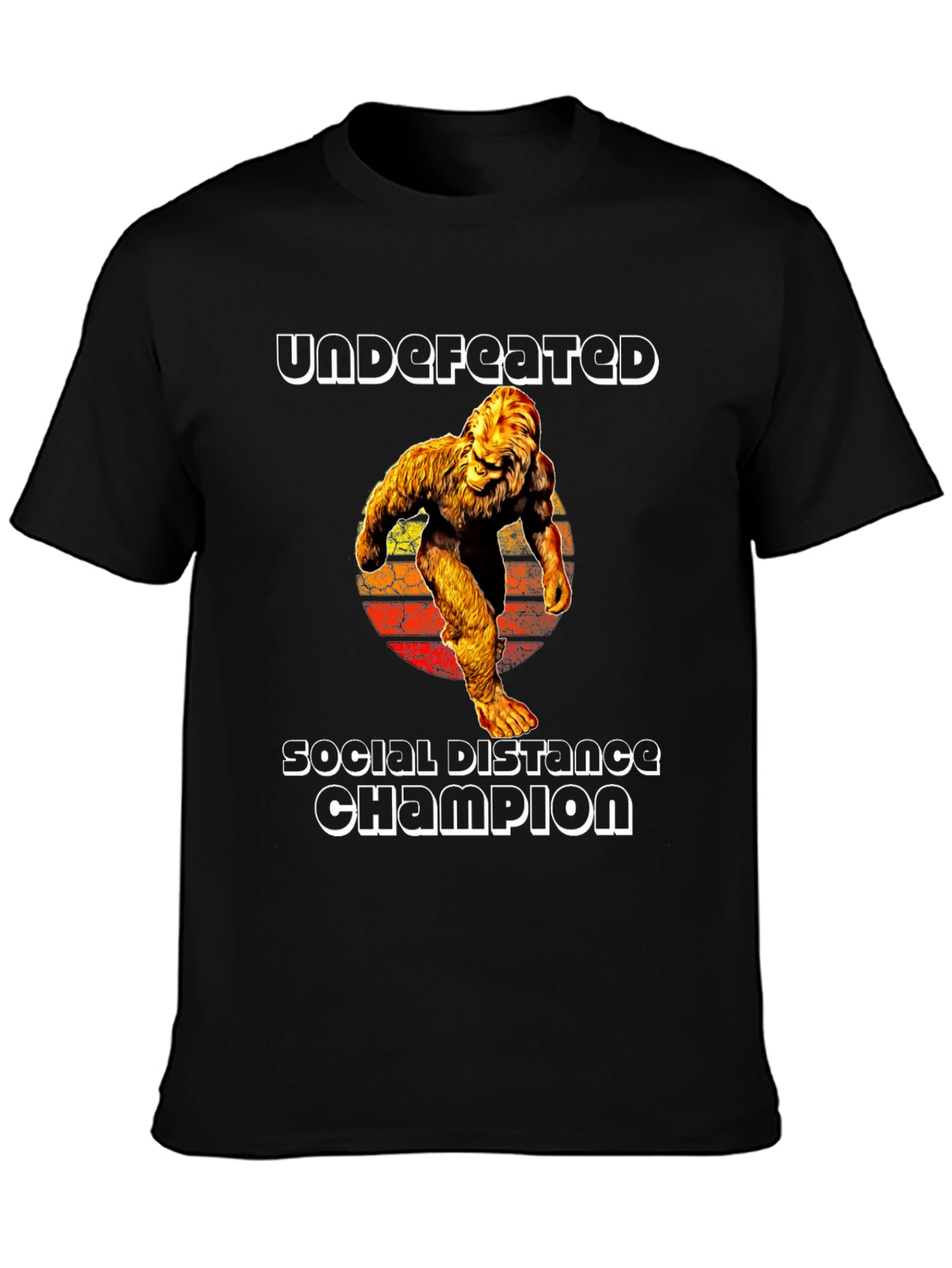 Undefeated Social Distance Champion T-Shirt