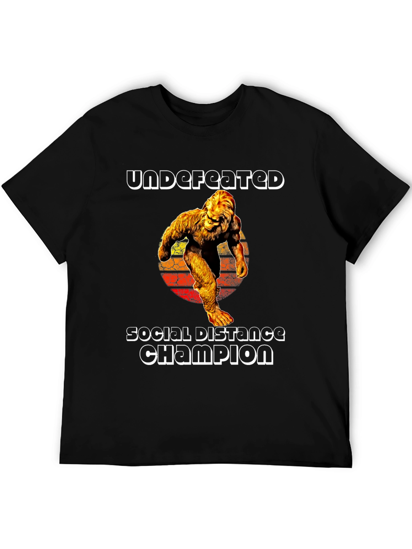Undefeated Social Distance Champion T-Shirt