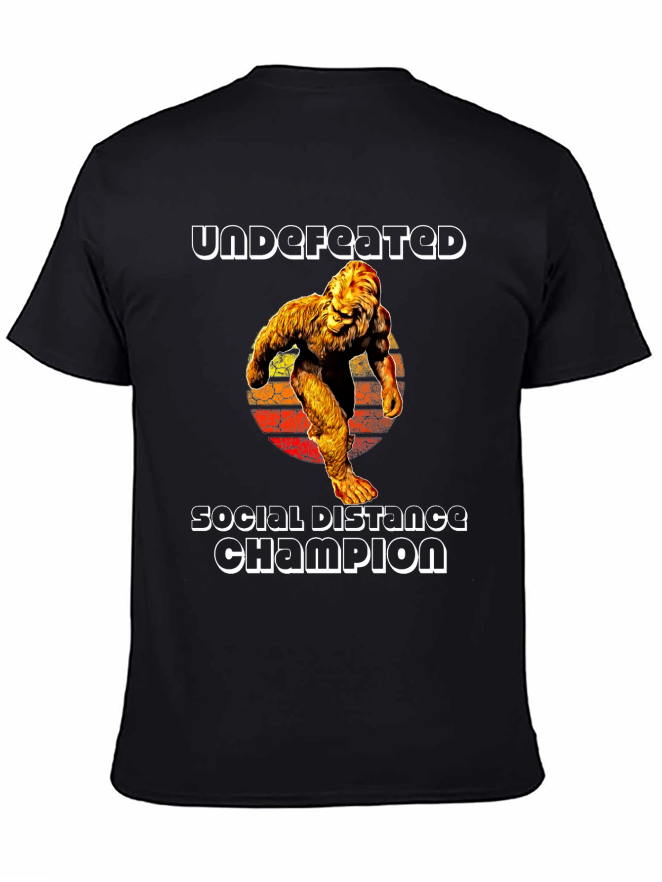 Undefeated Social Distance Champion T-Shirt