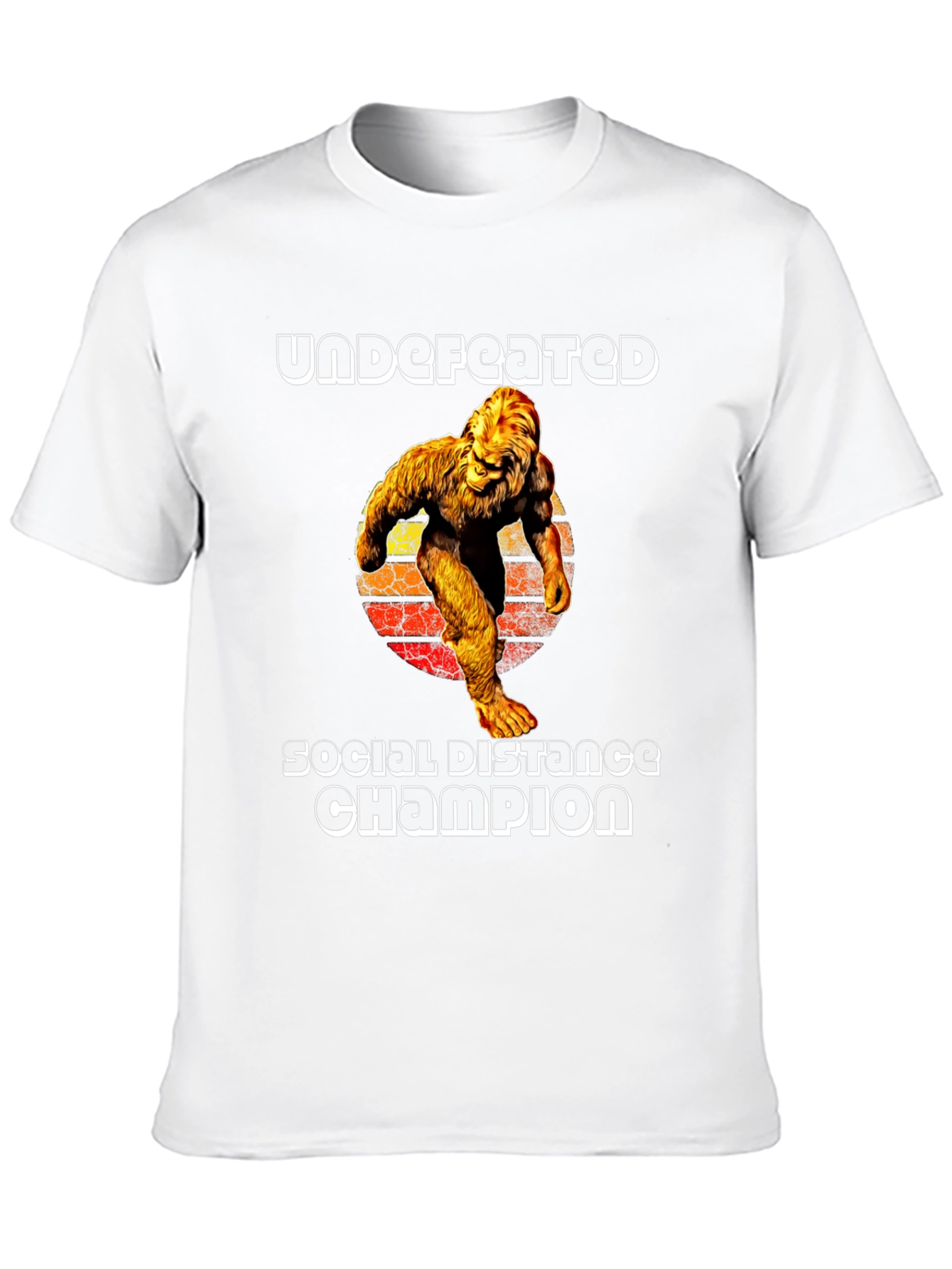 Undefeated Social Distance Champion T-Shirt