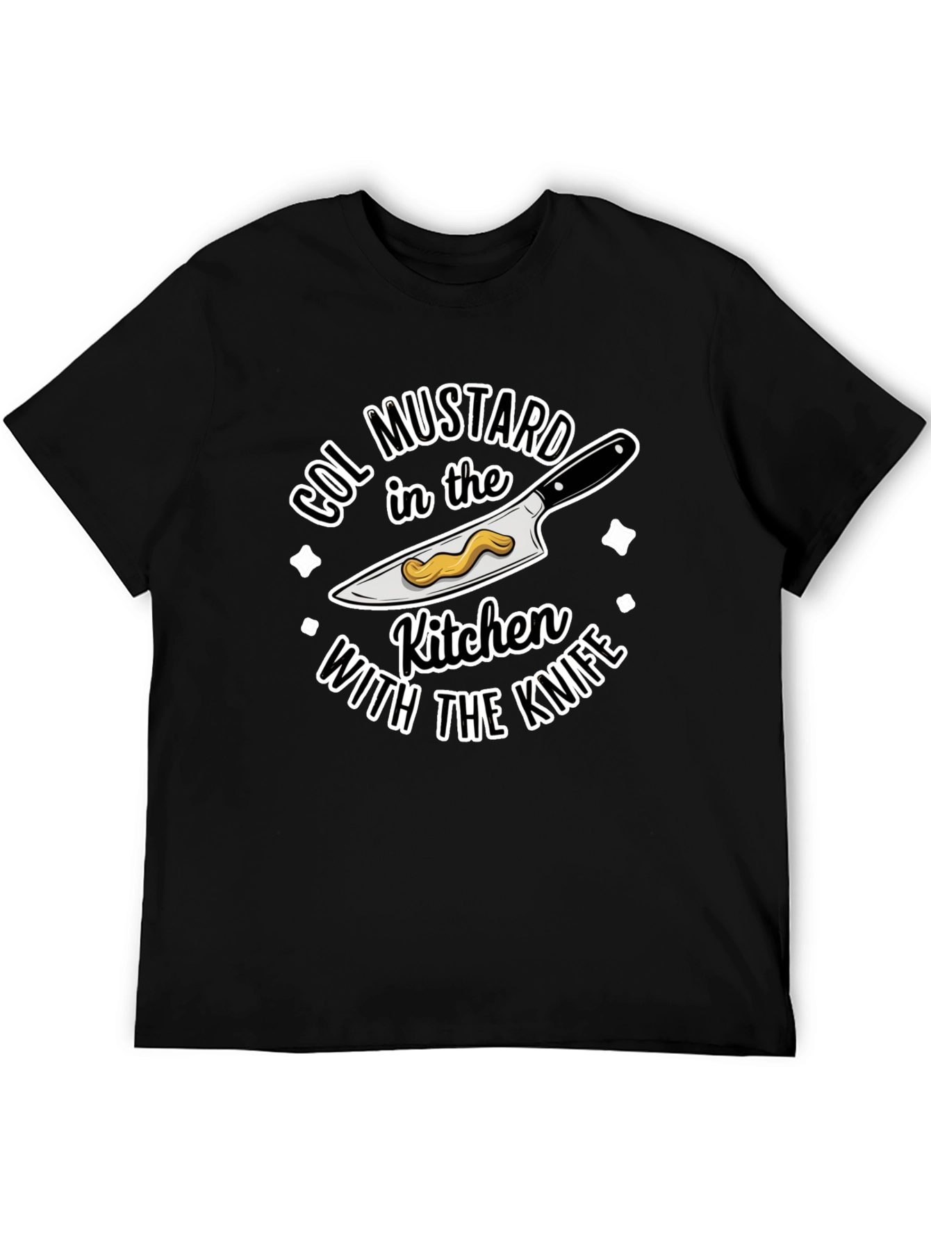 Col. Mustard Kitchen Knife T-Shirt