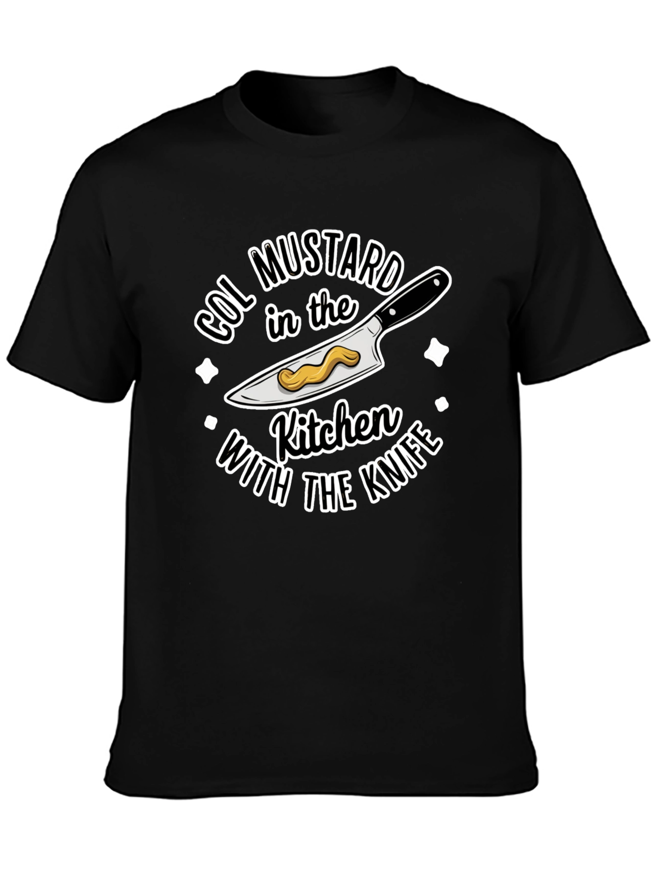Col. Mustard Kitchen Knife T-Shirt