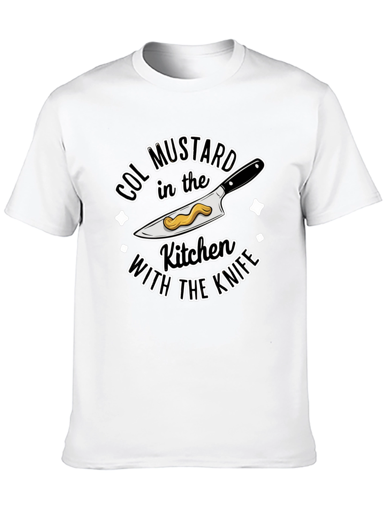 Col. Mustard Kitchen Knife T-Shirt