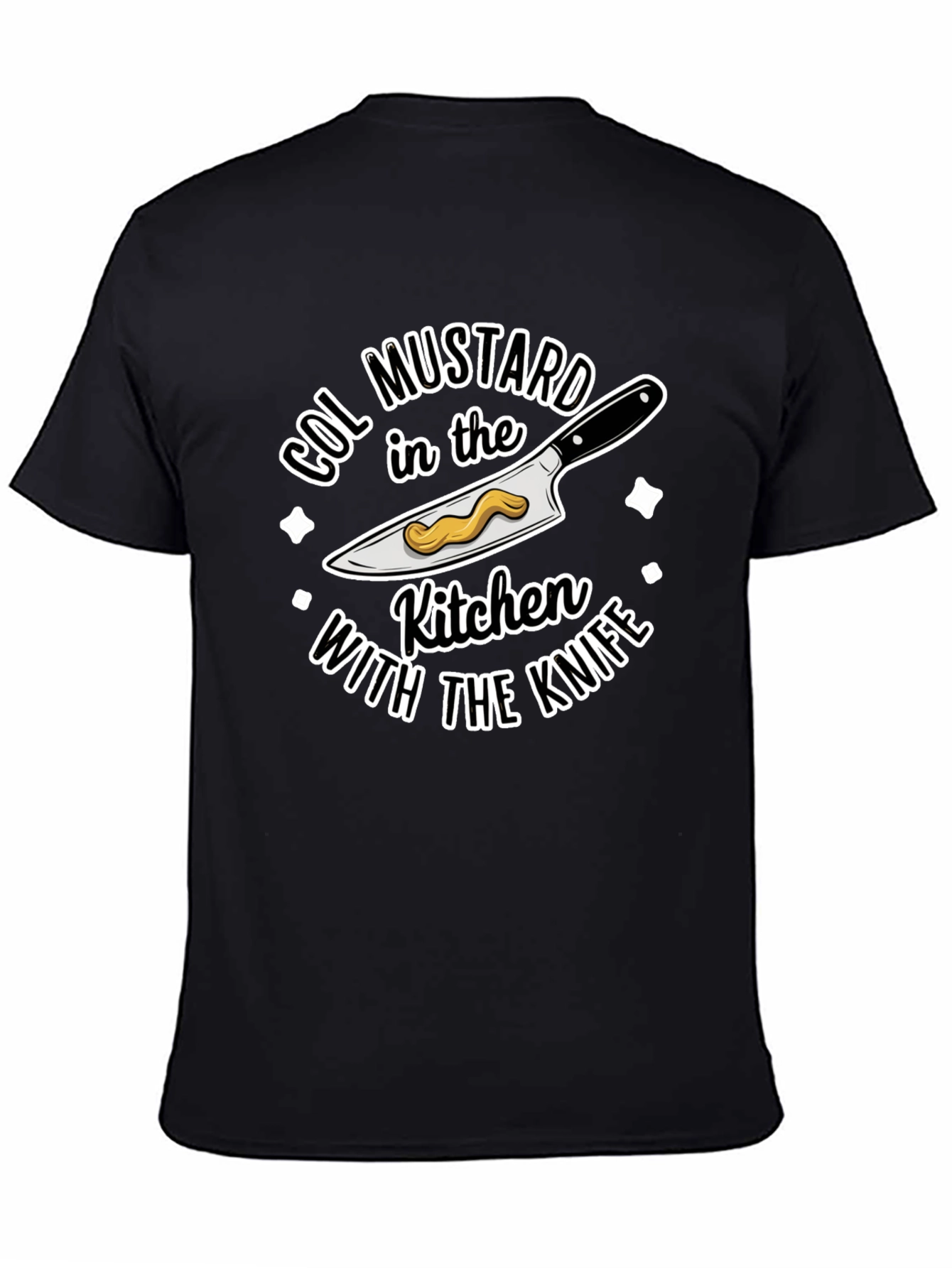Col. Mustard Kitchen Knife T-Shirt
