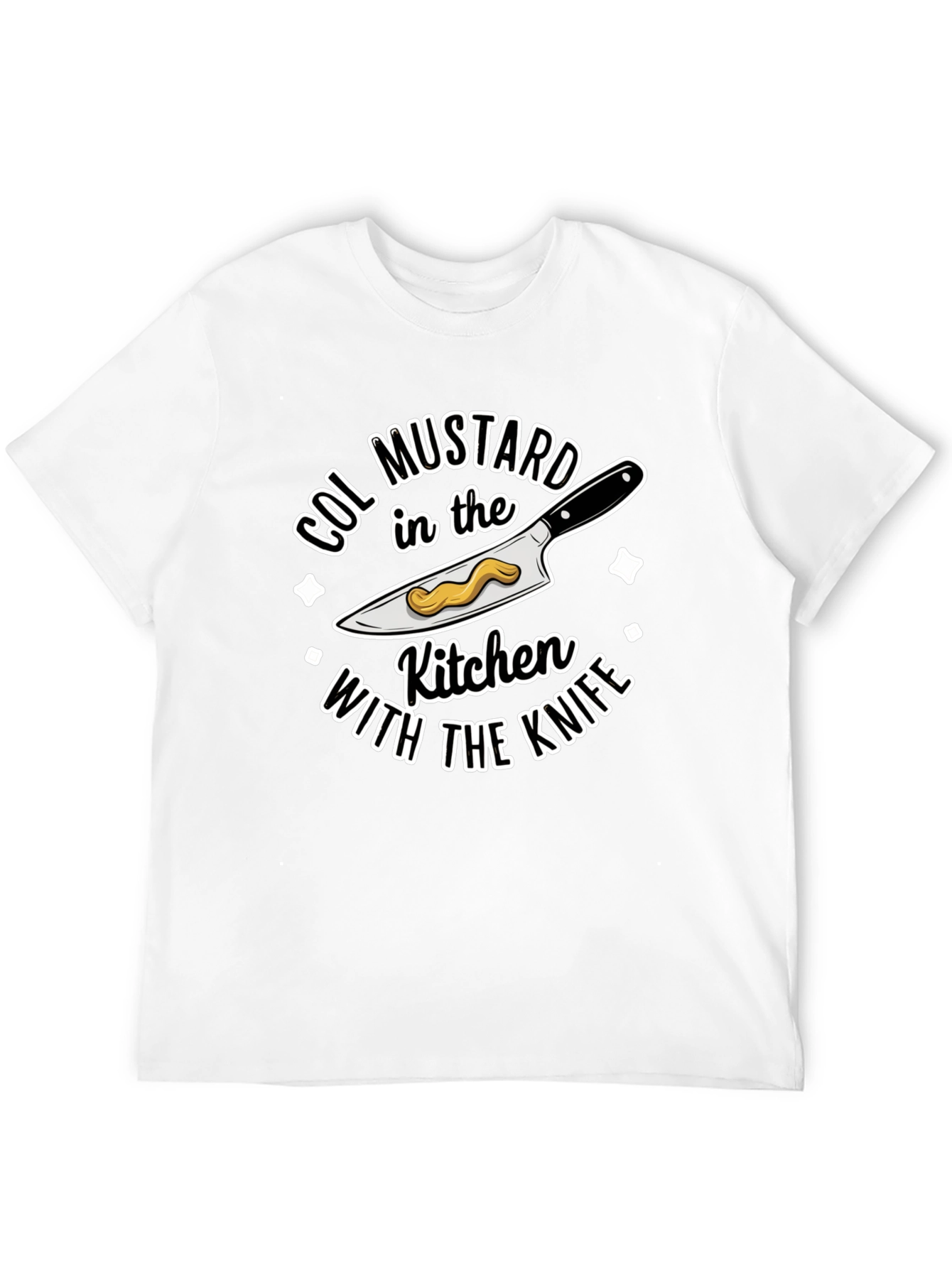 Col. Mustard Kitchen Knife T-Shirt