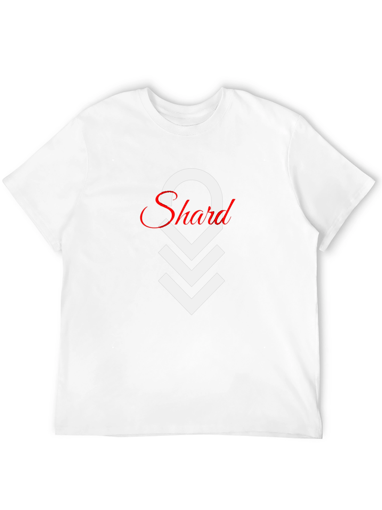 Mens Black Shard Graphic T-Shirt