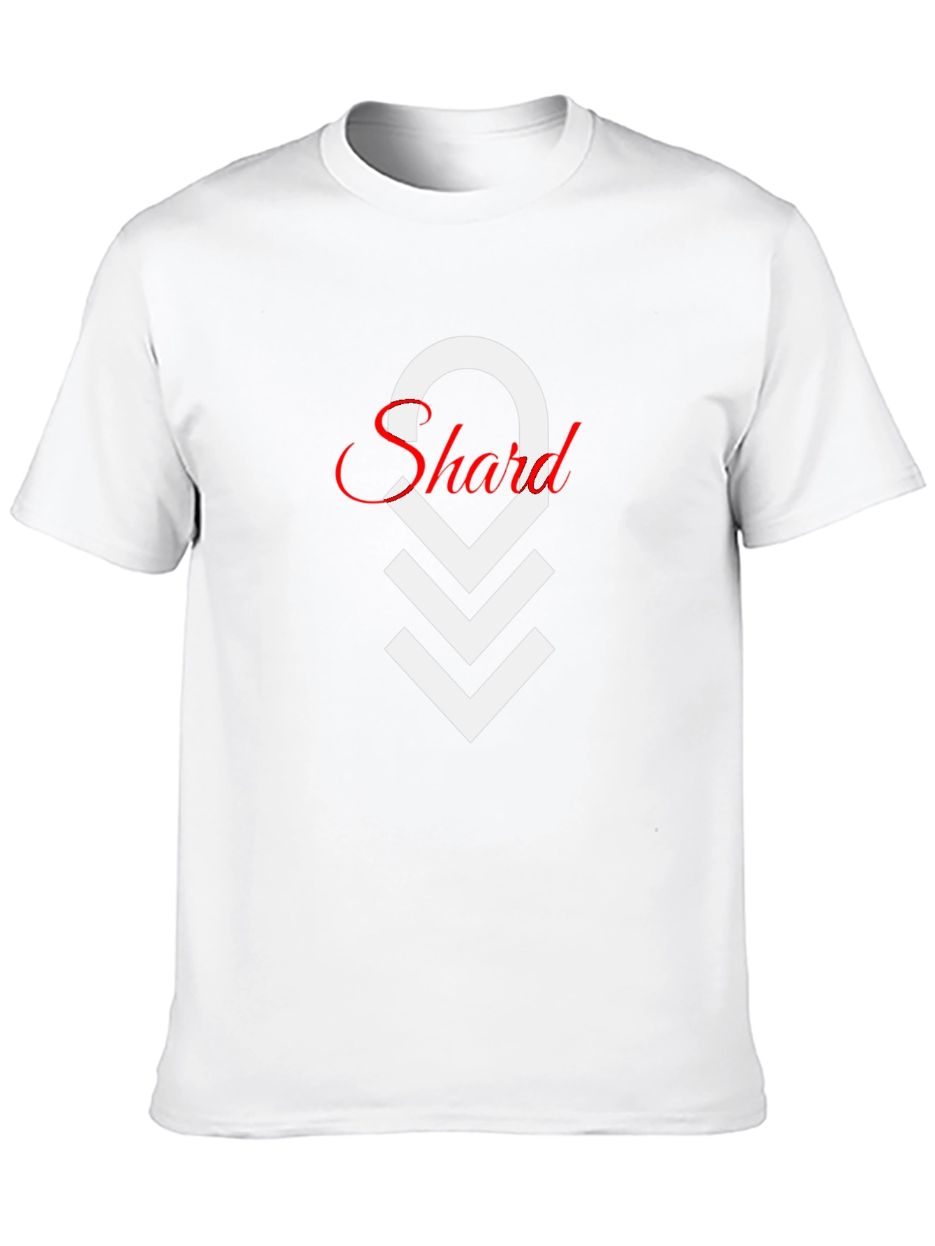 Mens Black Shard Graphic T-Shirt