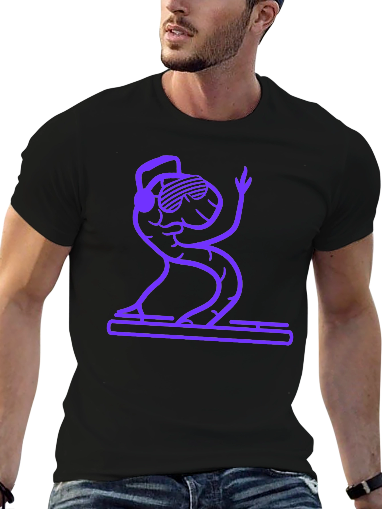 DJ Snake Graphic Tee - Stylish Black T-Shirt