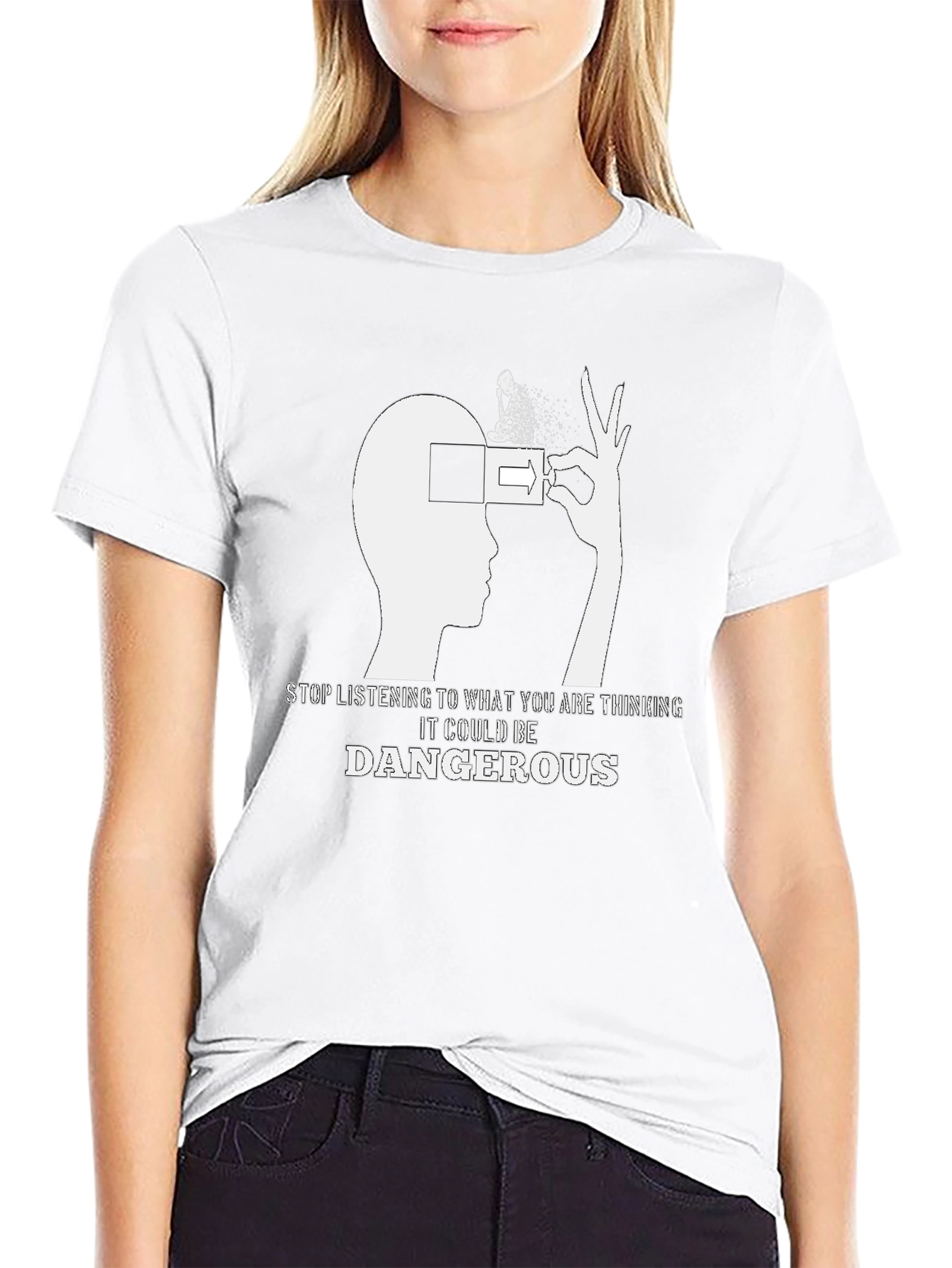 Dangerous Thinking Graphic T-Shirt