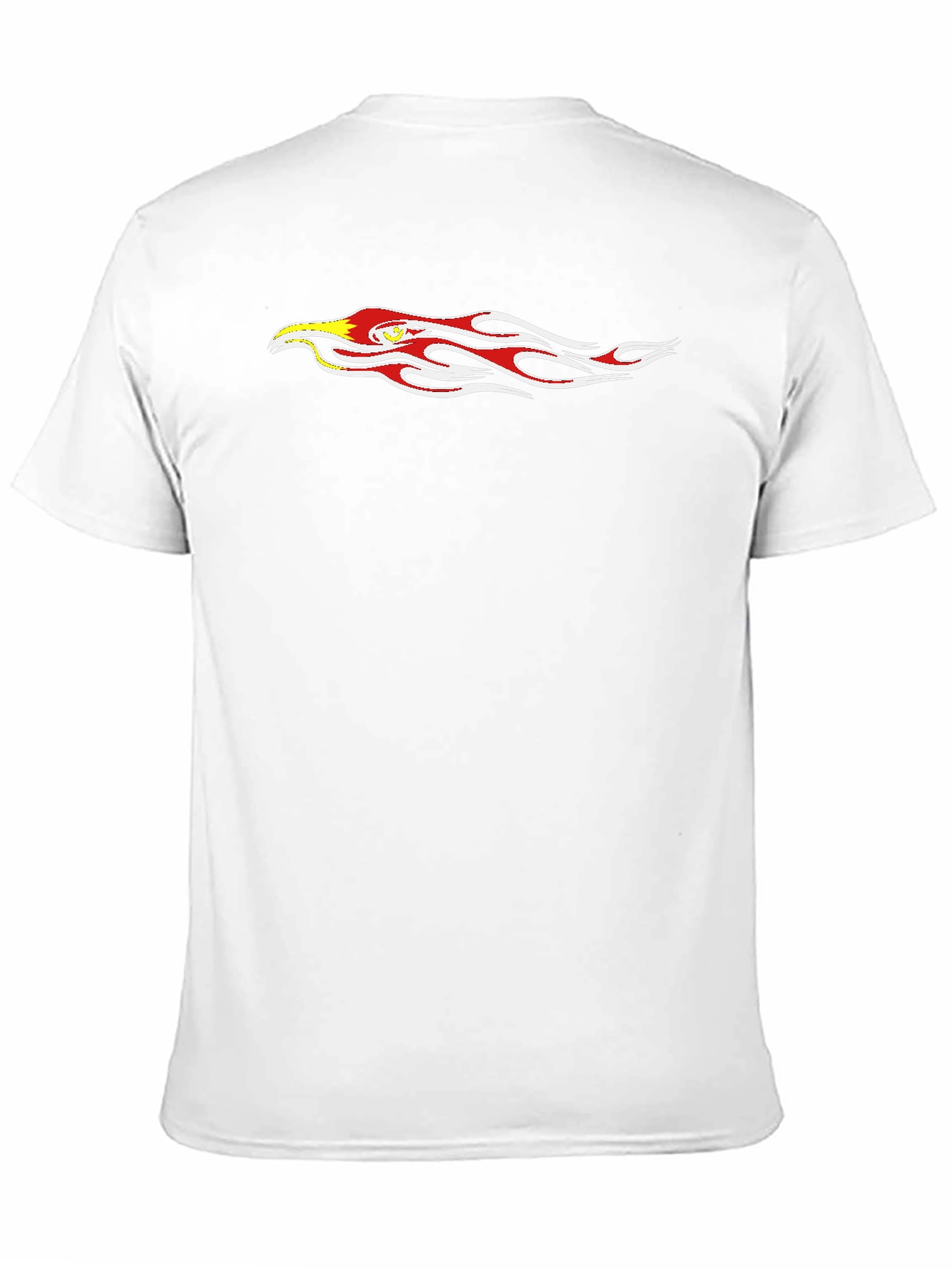Black Eagle Flame Graphic T-Shirt