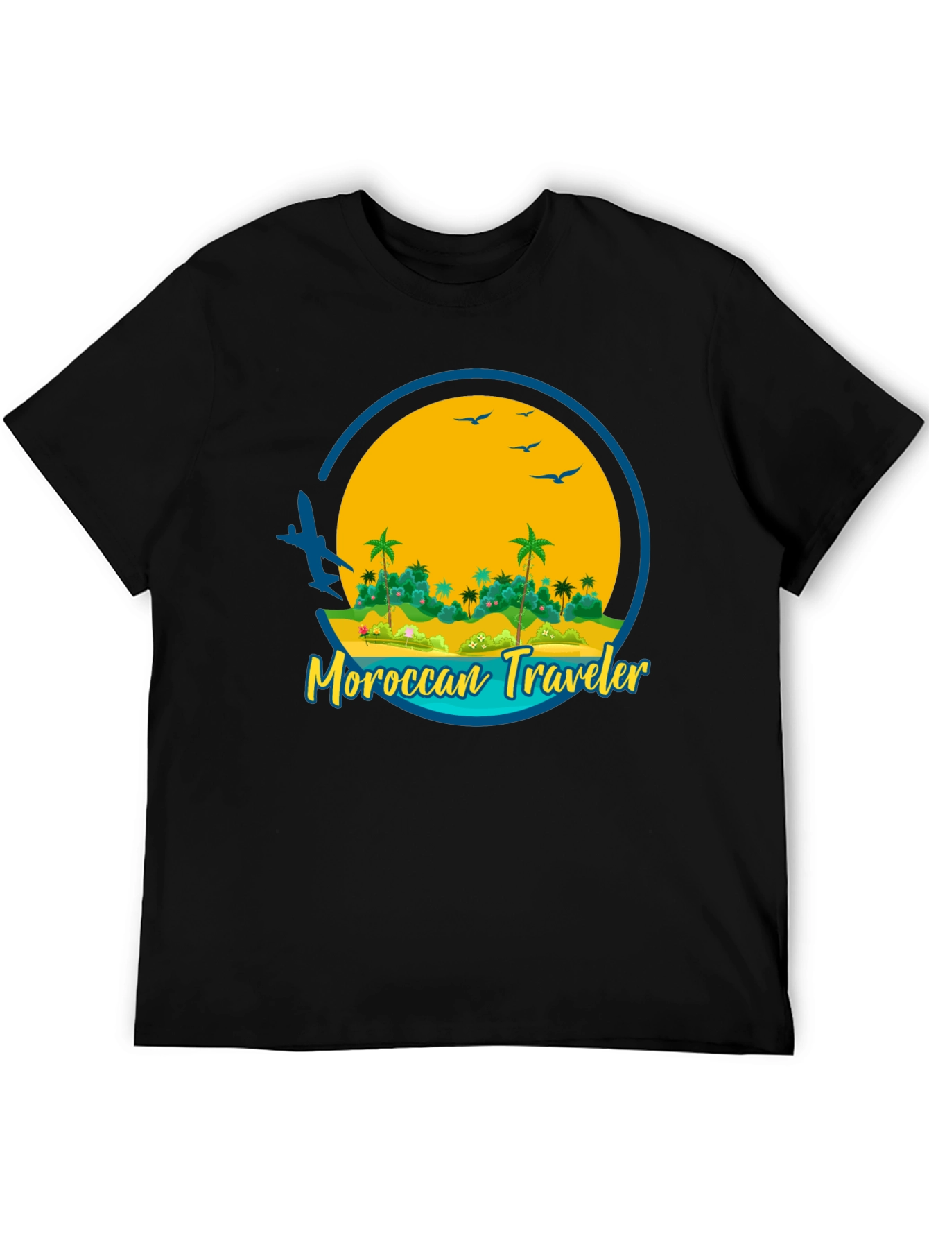 Moroccan Traveler Graphic T-Shirt