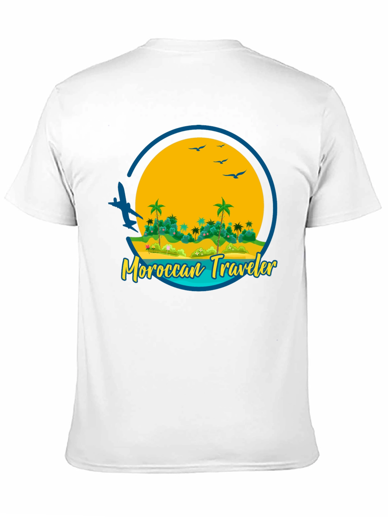 Moroccan Traveler Graphic T-Shirt