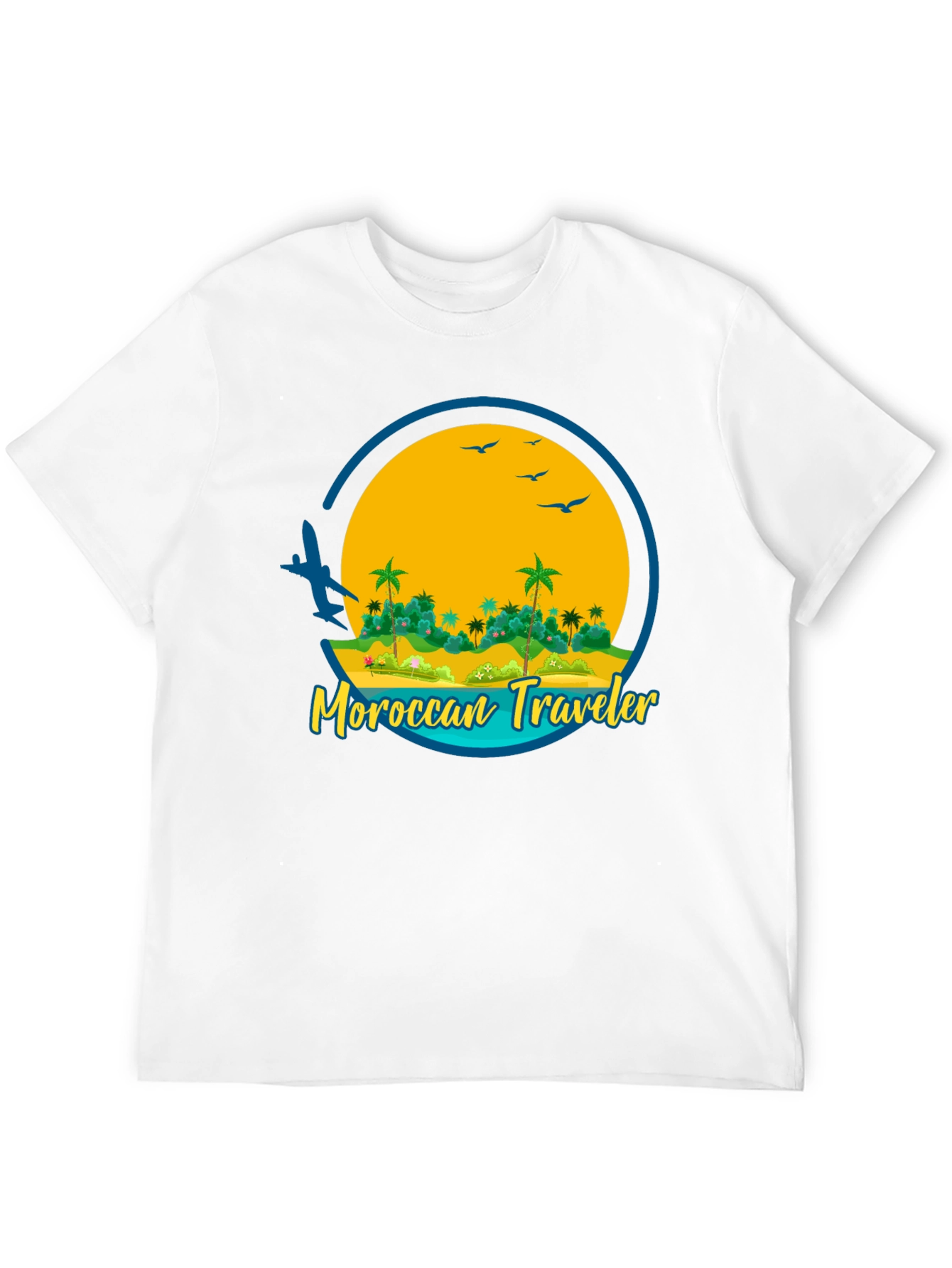 Moroccan Traveler Graphic T-Shirt