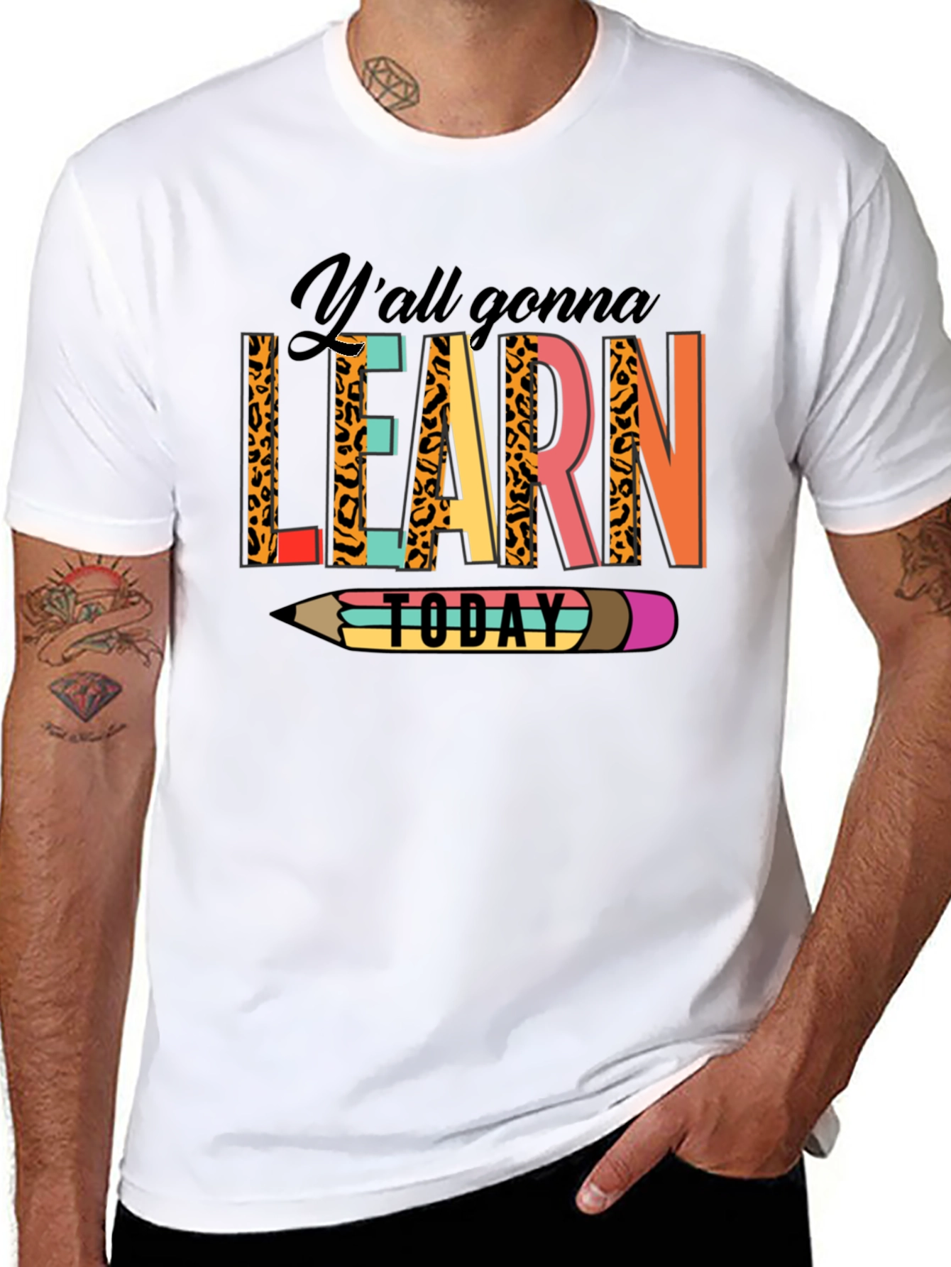 Yall Gonna Learn Today Graphic Tee